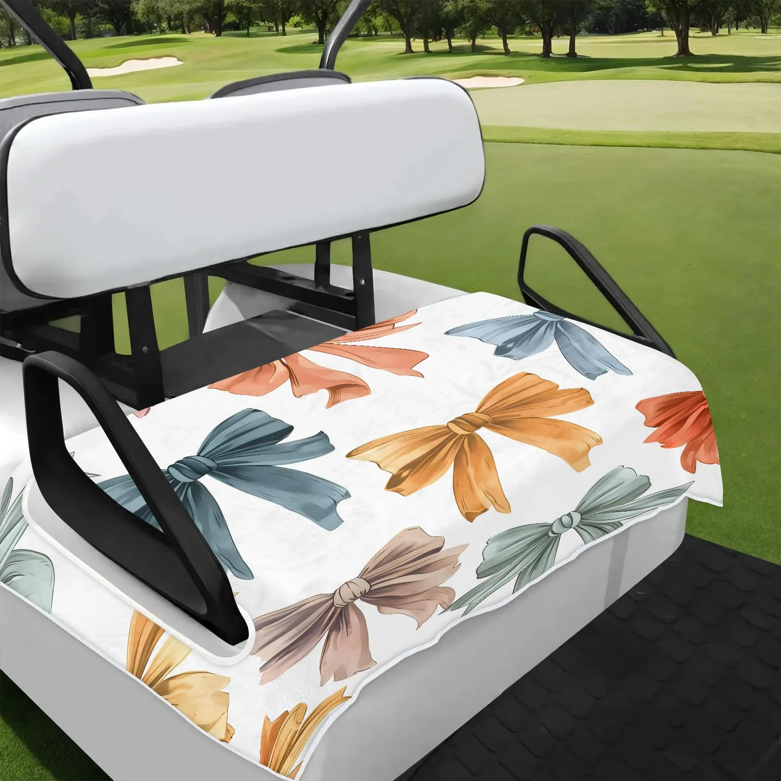 Tiveruda Golf Cart Seat Cover for Double Seats