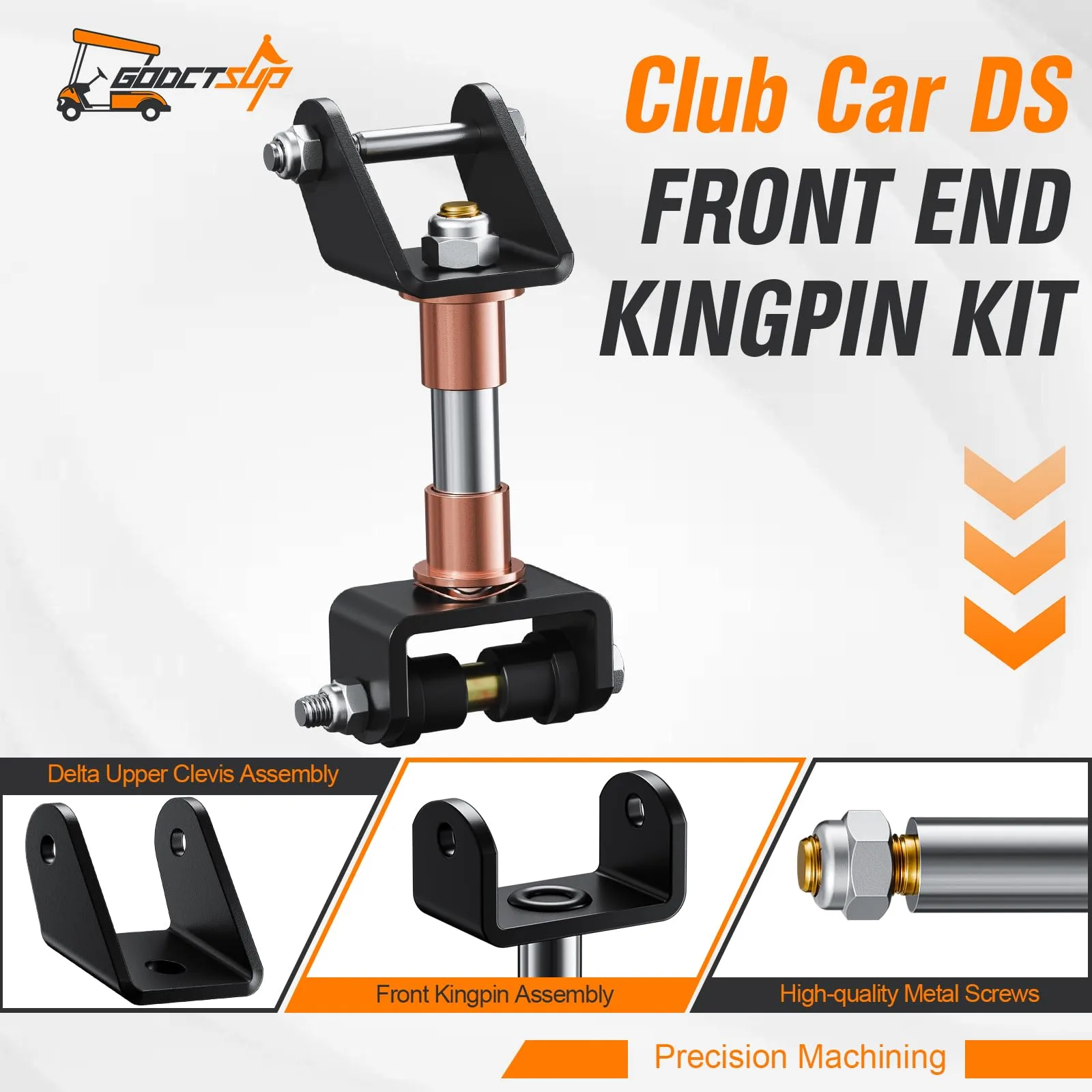 GODCTSUP Club Car DS Front End Bushing Kit 1993+ image 2