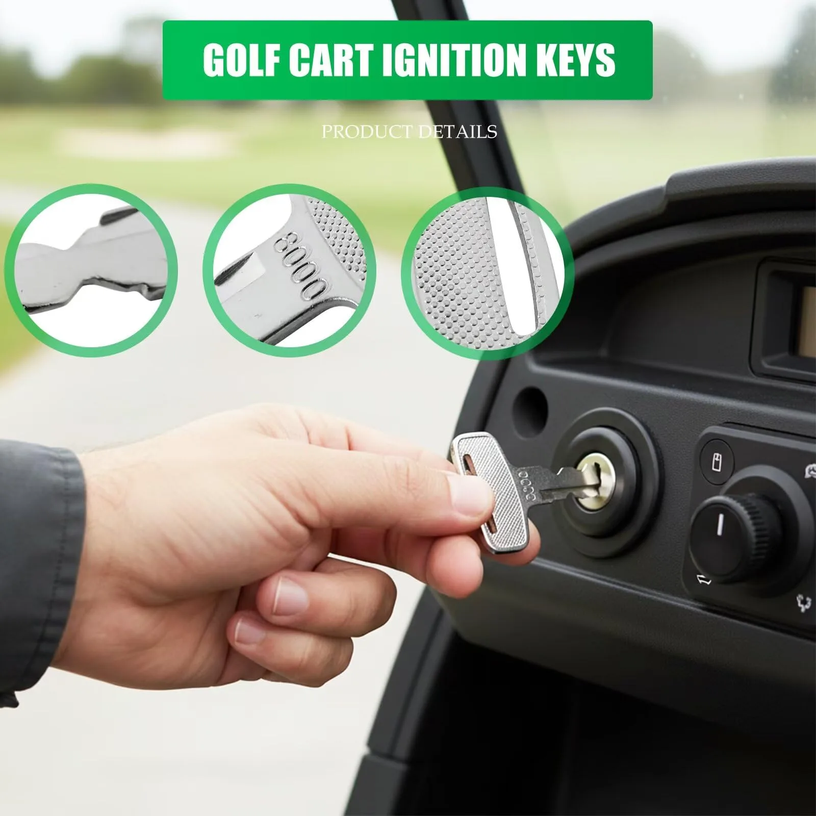 Hilanda Ignition Keys for Yamaha G14-G29 Golf Carts image 3
