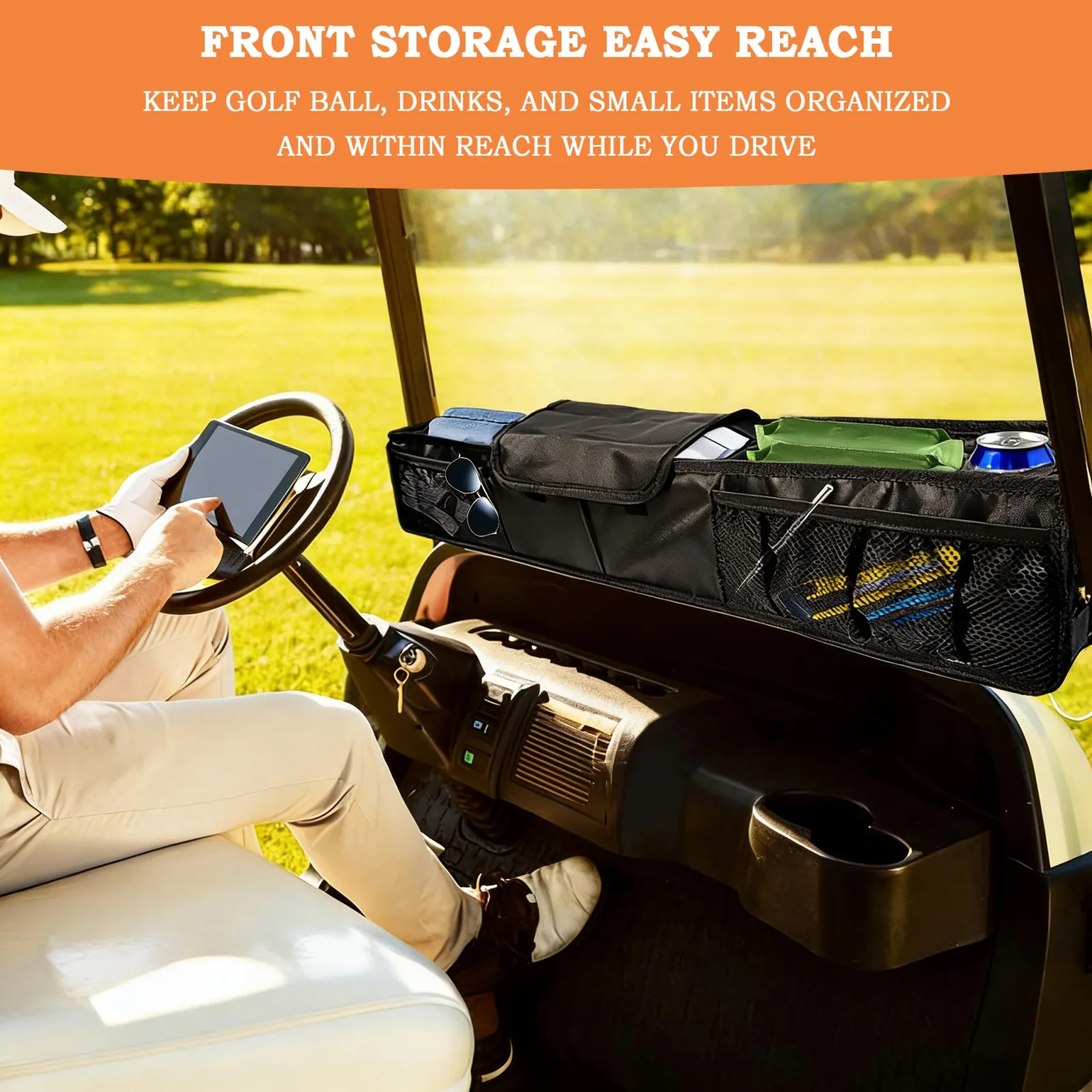 GHXYHTH Golf Cart Organizer for Bintelli Beyond 2023-2026 image 2