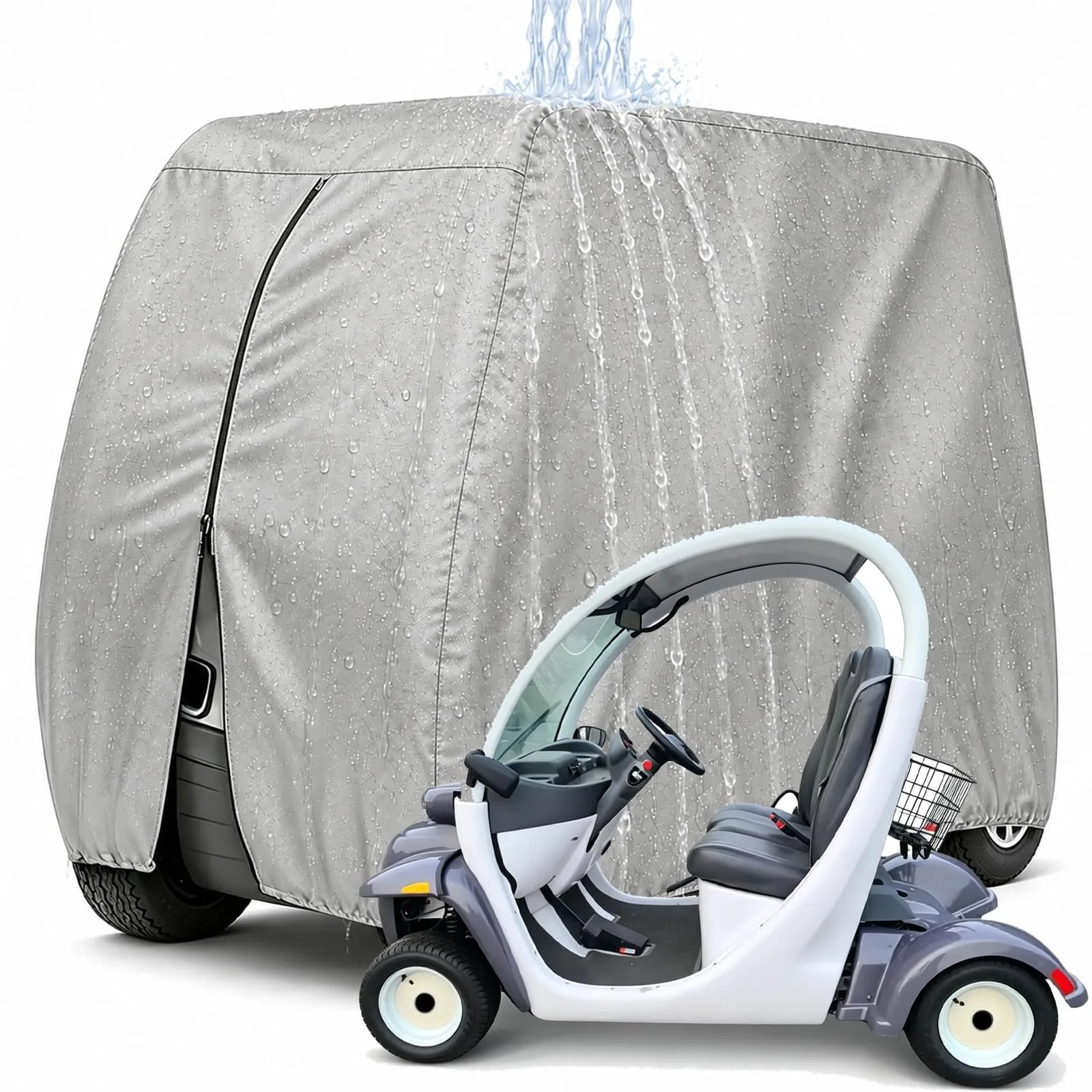 Generic Golf Cart Cover for GEM E825 2 Passenger 1999-2004