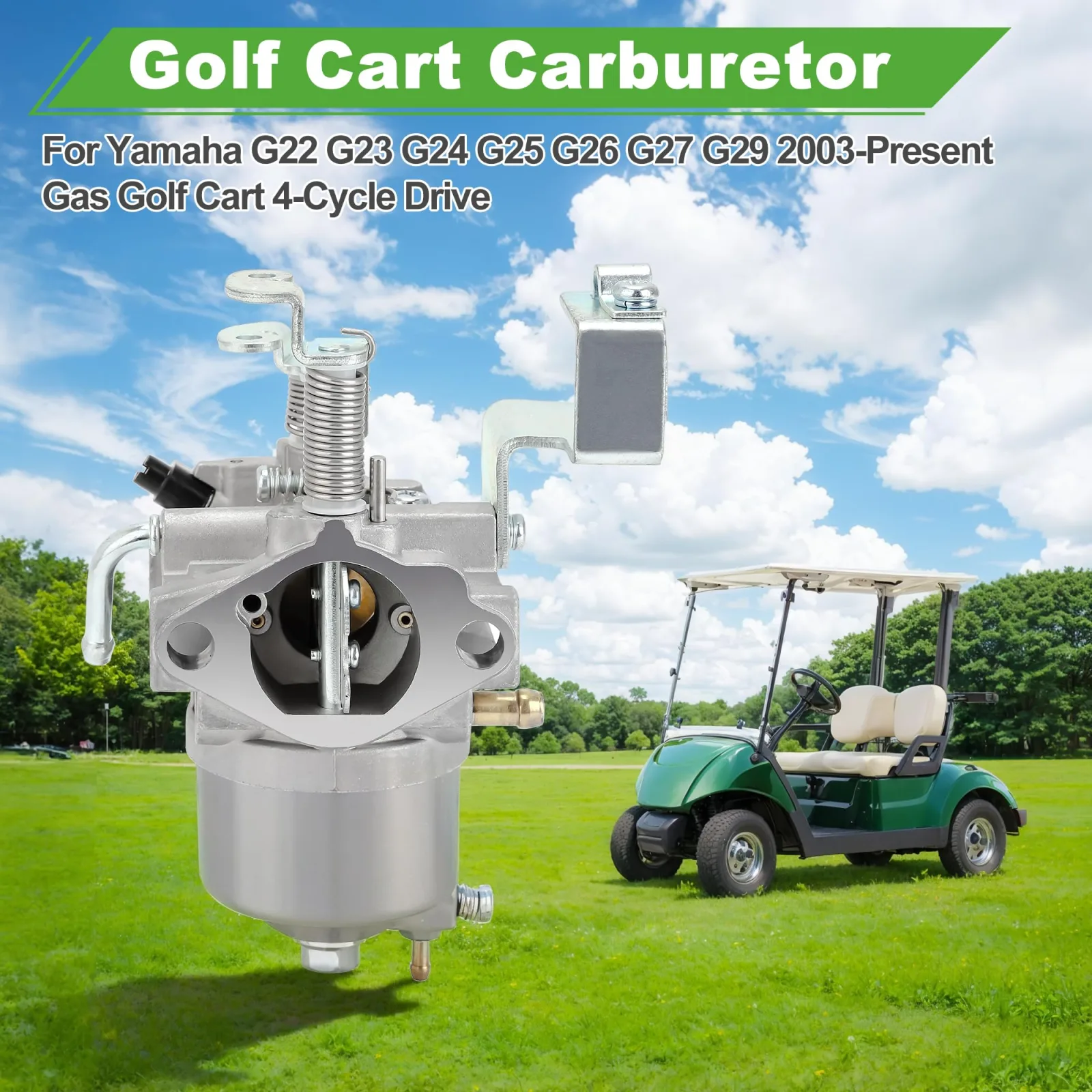 10L0L Carburetor Kit for Yamaha G22-G29 Gas Golf Carts image 4