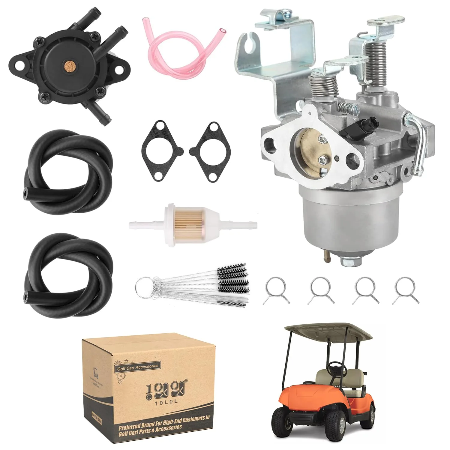 10L0L Carburetor Kit for Yamaha G22-G29 Gas Golf Carts