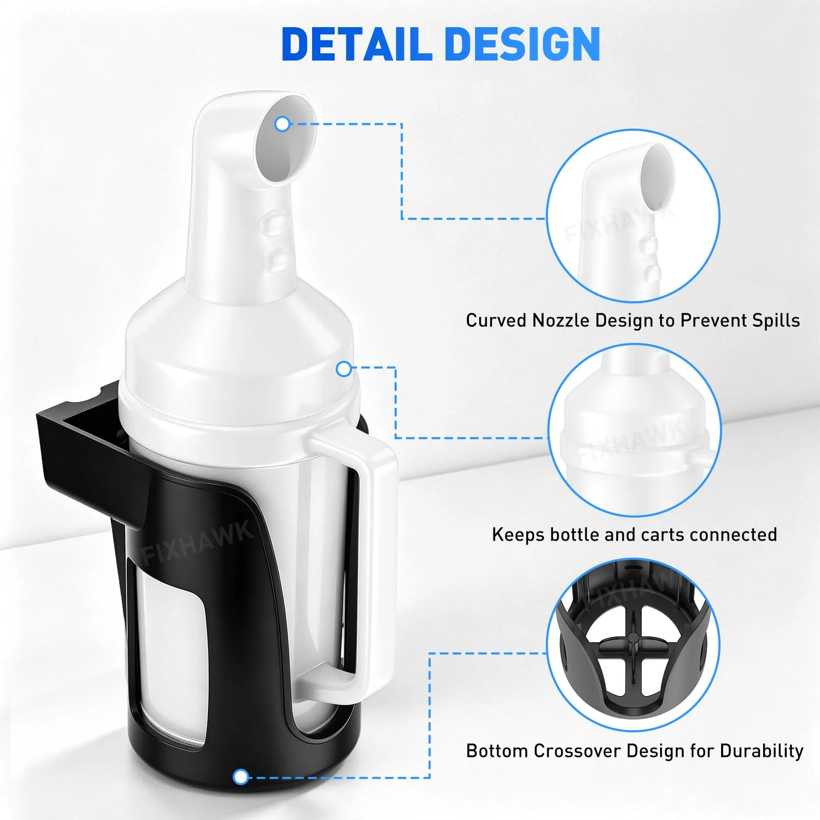 FIXHAWK Golf Cart Sand Bottle Set FK-0005 image 3