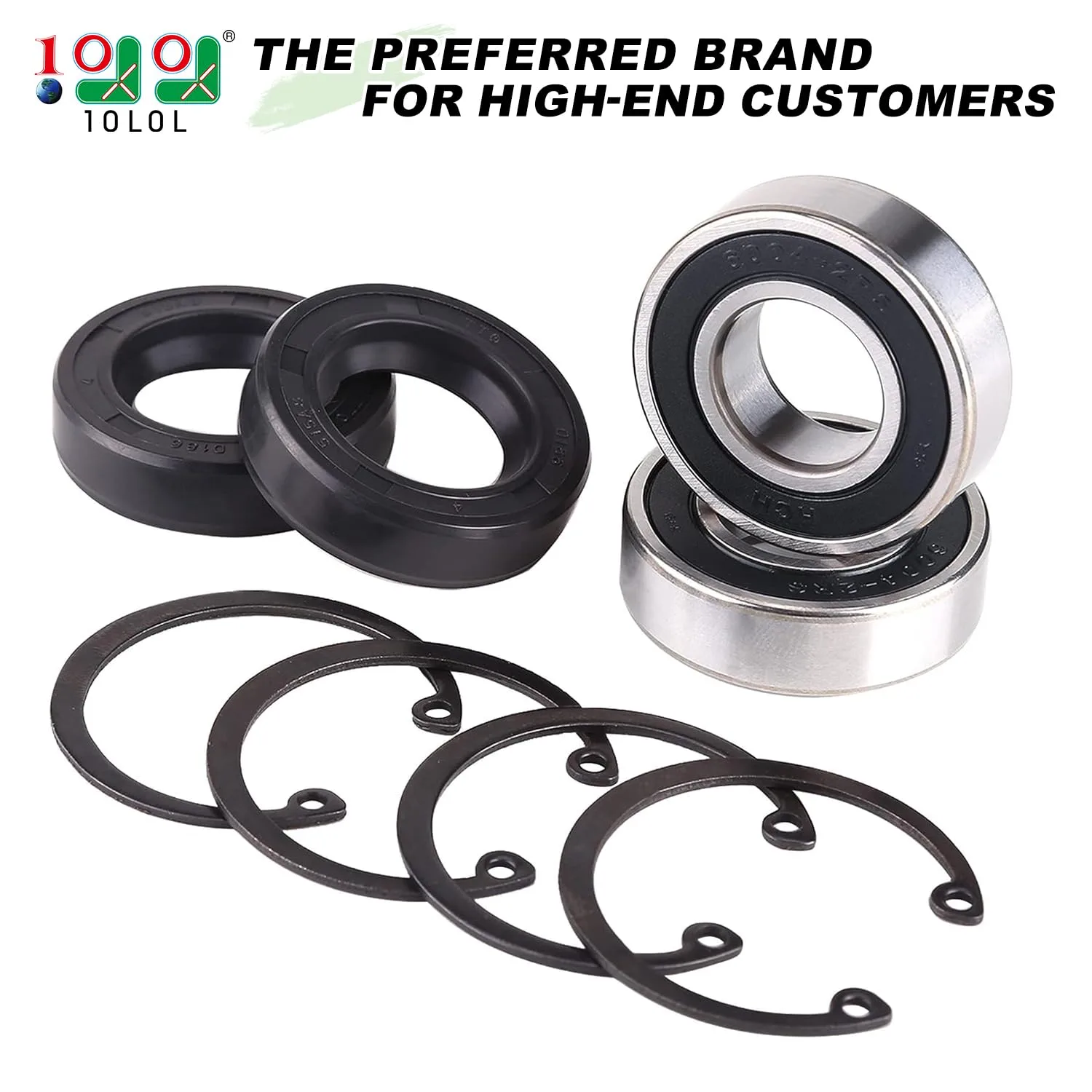 10L0L E-Z-GO Rear Axle Bearing and Seal Kit image 2
