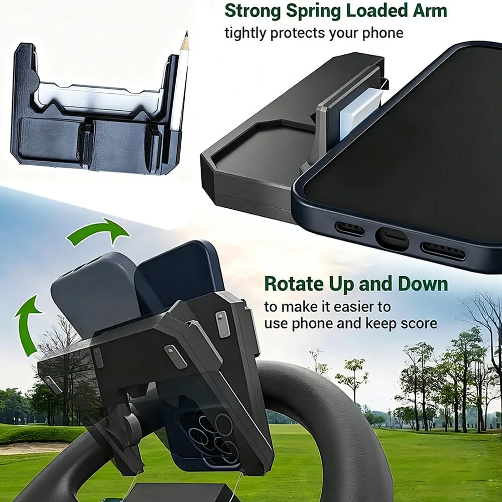 SADFGF Steering Wheel Phone & Scorecard Mount for ICON EV i60 (2020–2026) image 4
