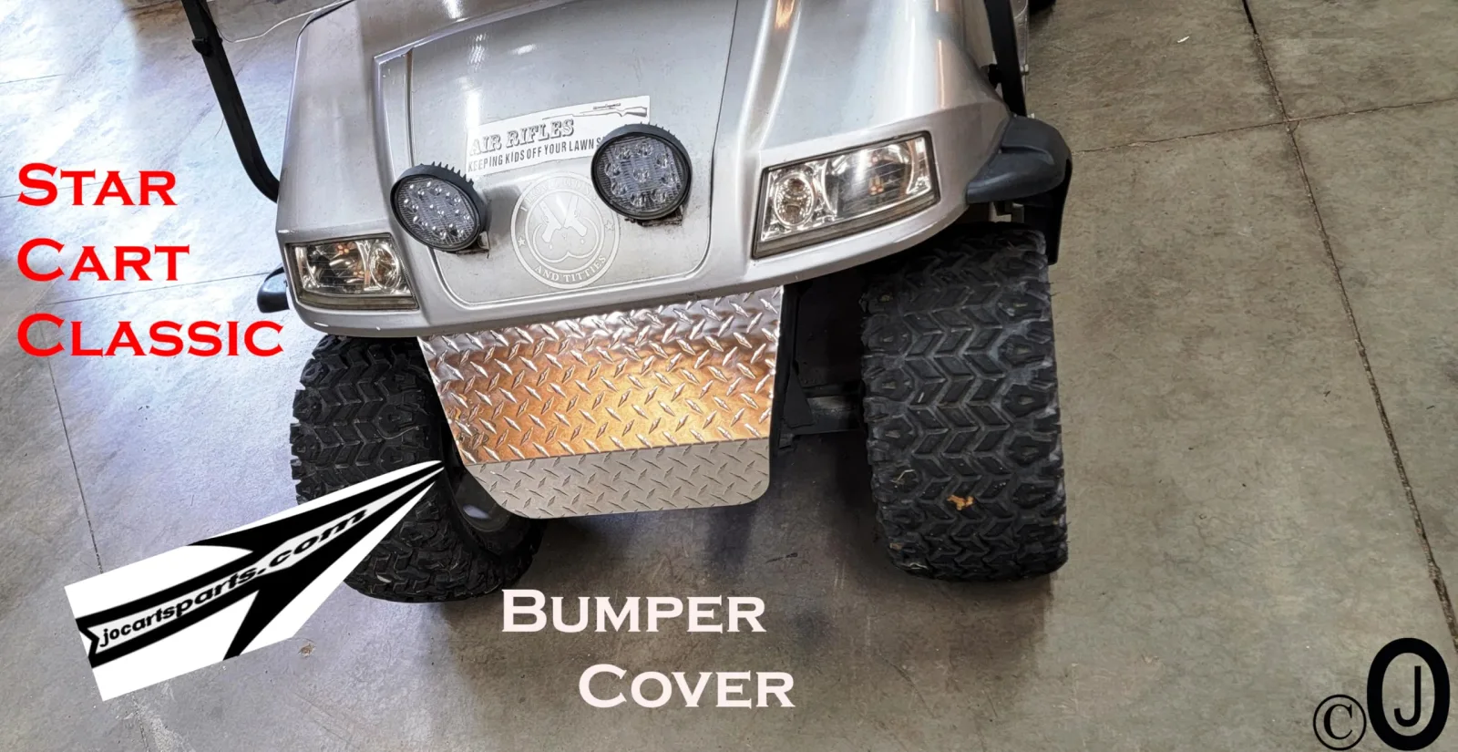 Star EV Classic Front Bumper Cover | J & O Carts Parts image 4