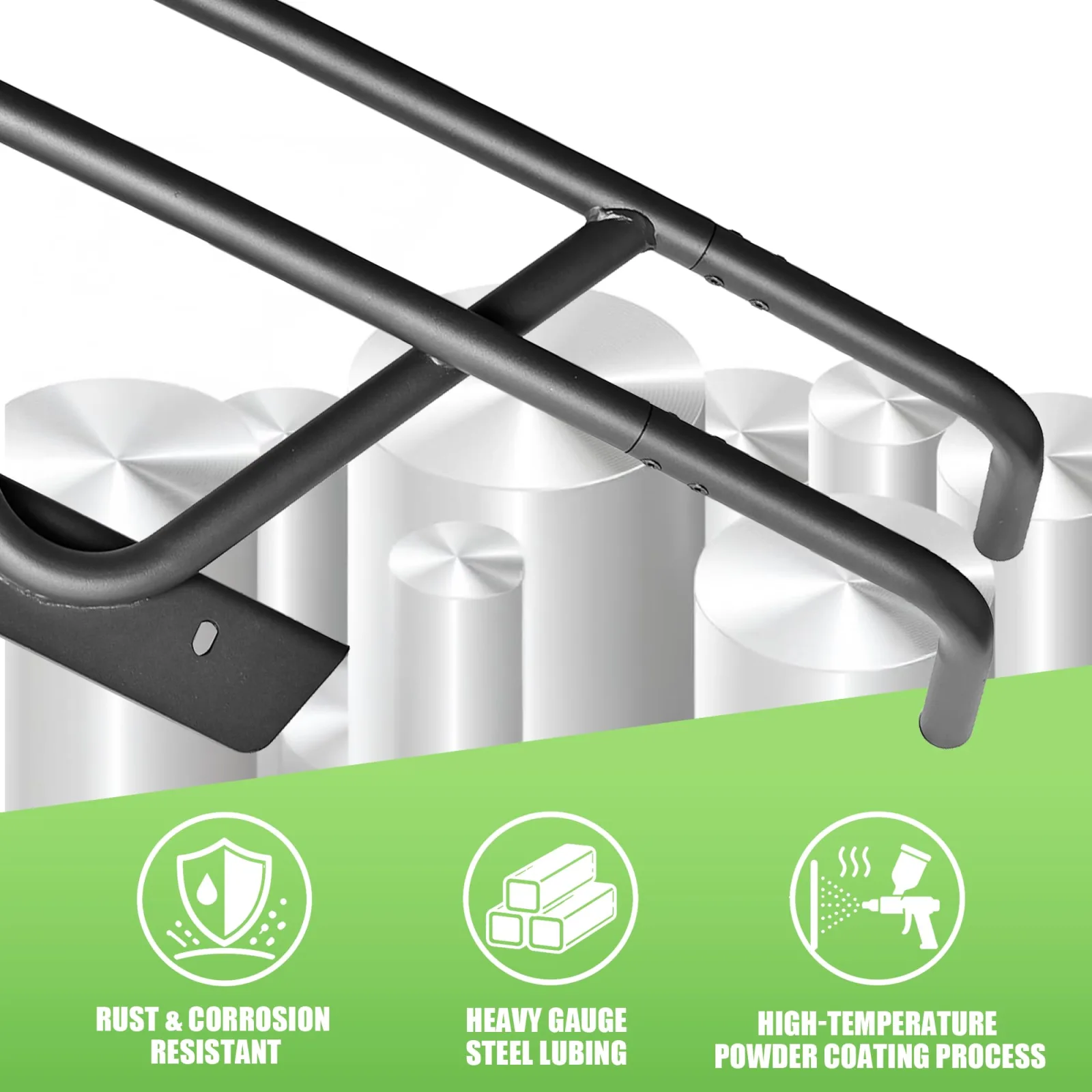 10L0L Front Brush Guard for Club Car DS 1981+ image 3