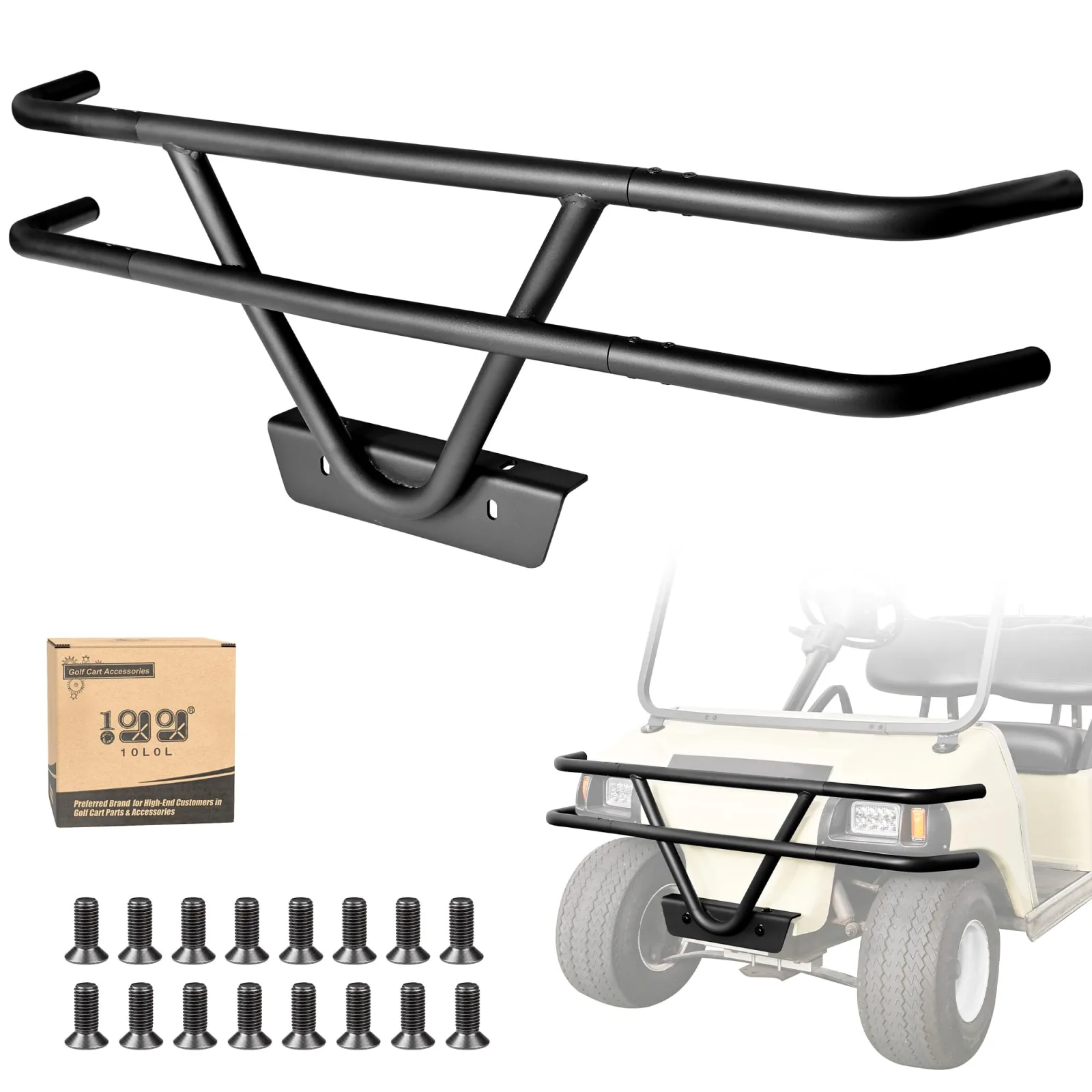 10L0L Front Brush Guard for Club Car DS 1981+