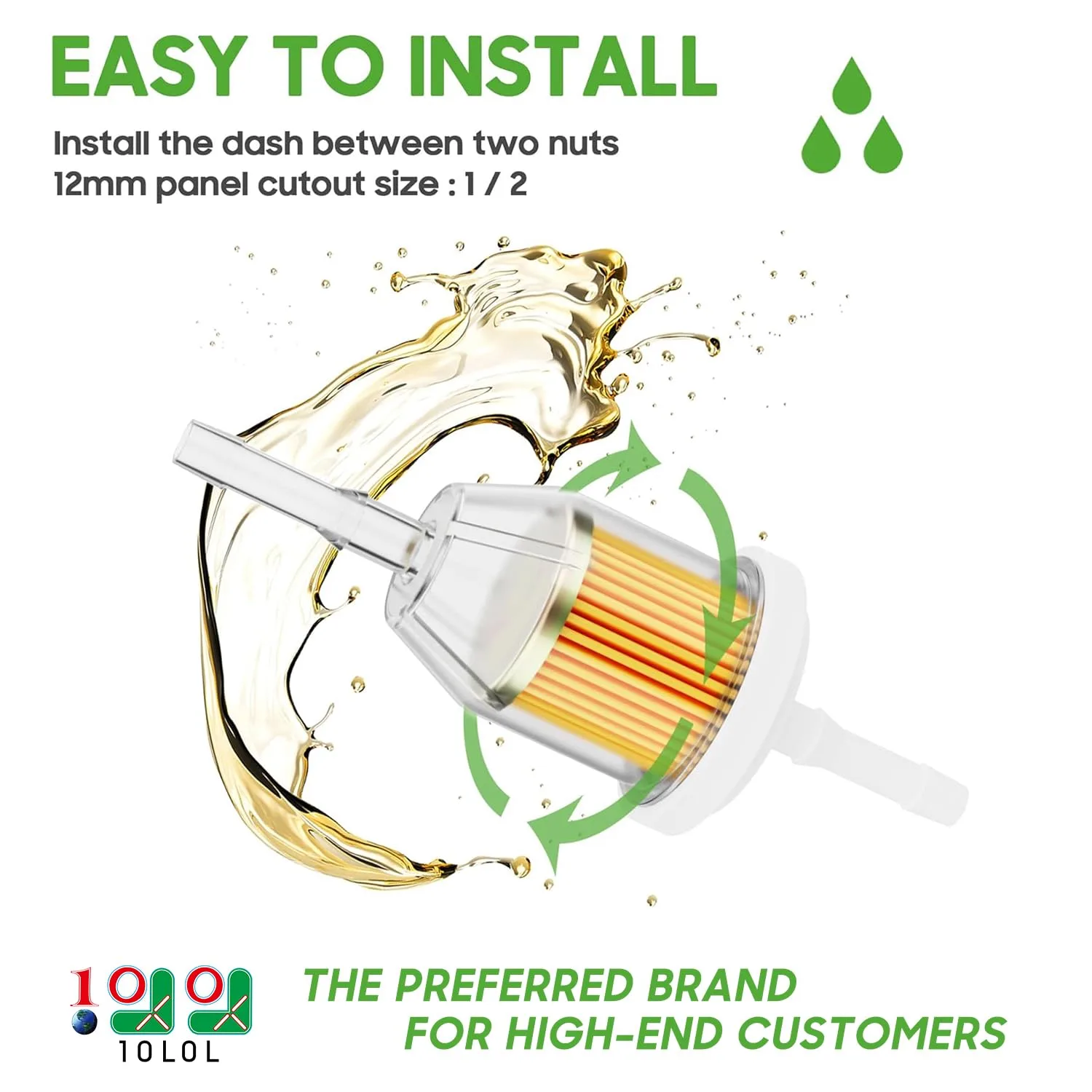 10L0L Fuel Pump Kit for Yamaha G16 G20 G22, 1996-2007 image 2