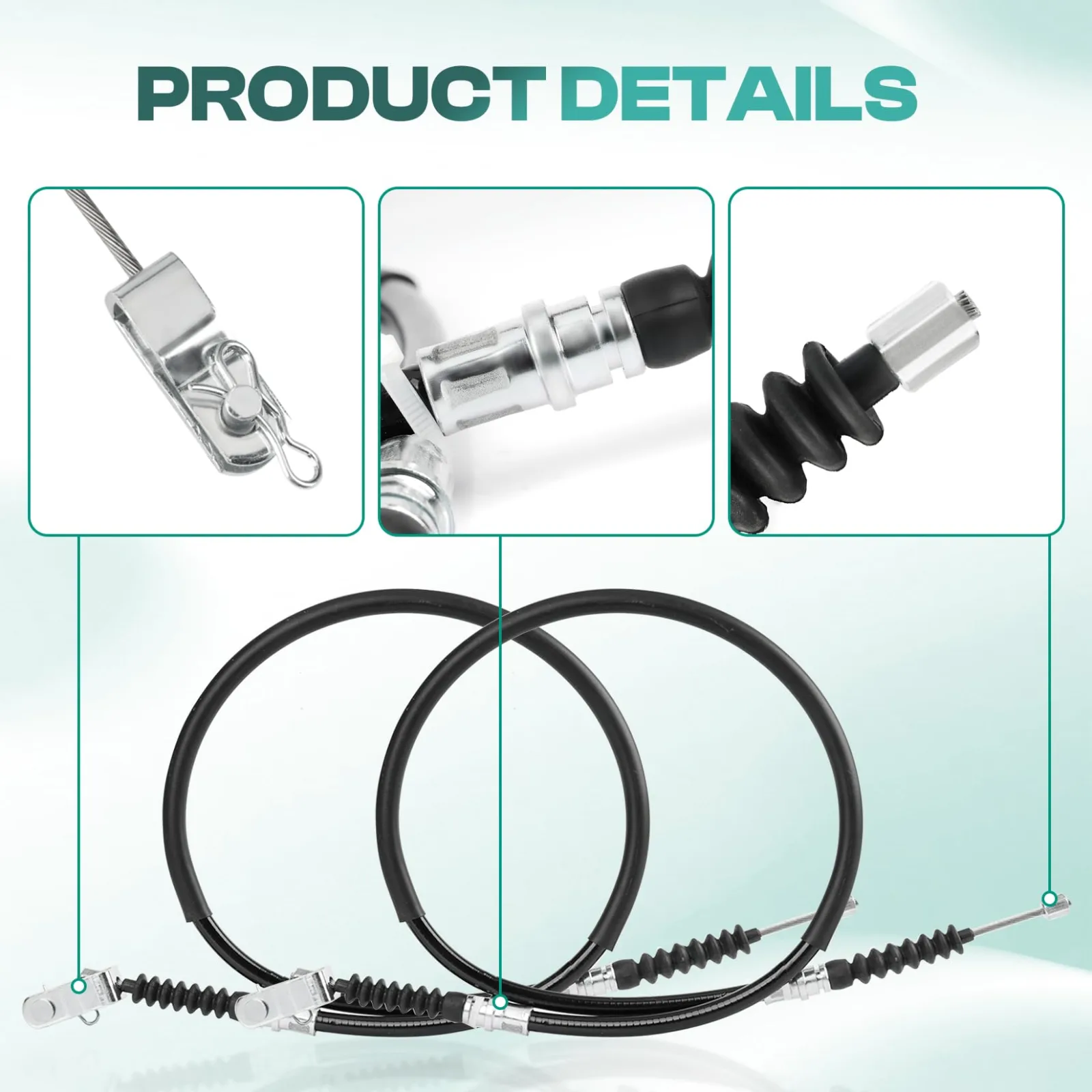 DRIVE UP Club Car DS Brake Cable Kit DU00060 image 2