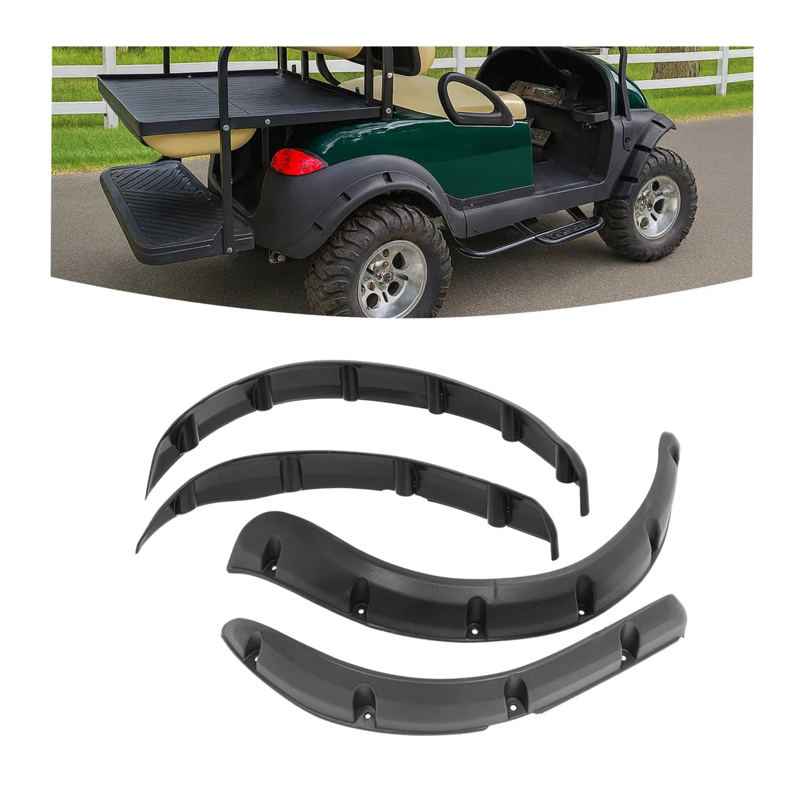 BALOCEO RI-369 Fender Flares for Club Car Precedent