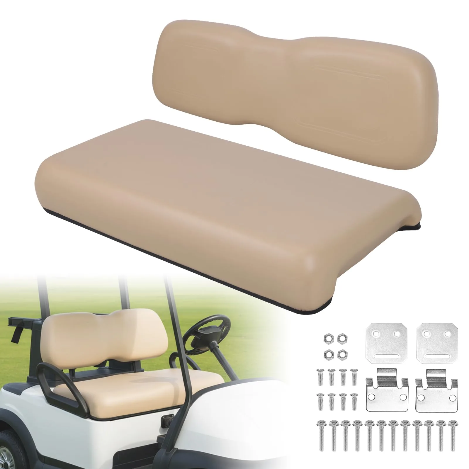 Hubxinly Front Seat Cushion Set for Club Car DS — 1sf5az5ws6ep5uz2uy1 image 2