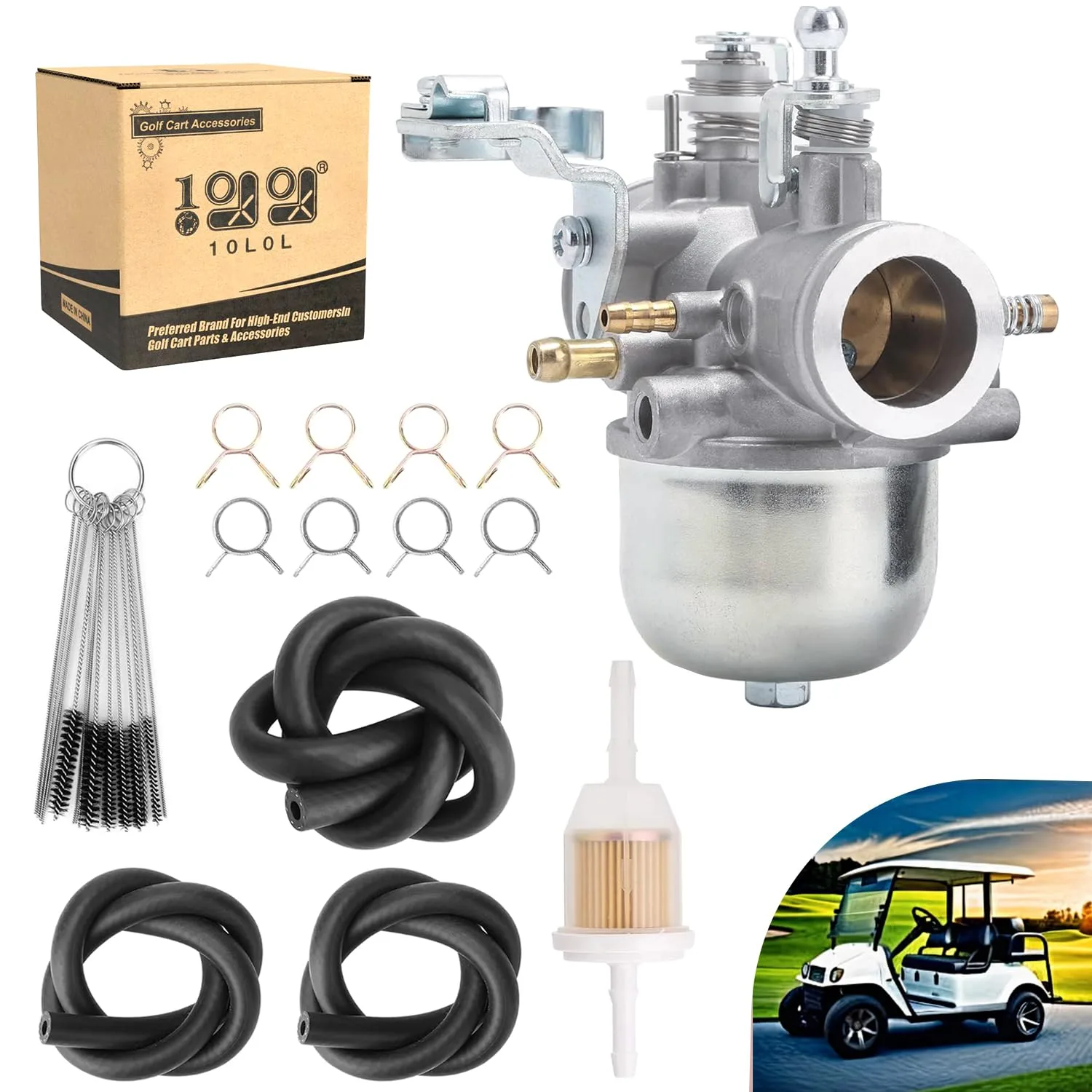 10L0L Carburetor for Yamaha G1 2-Cycle Gas Golf Cart