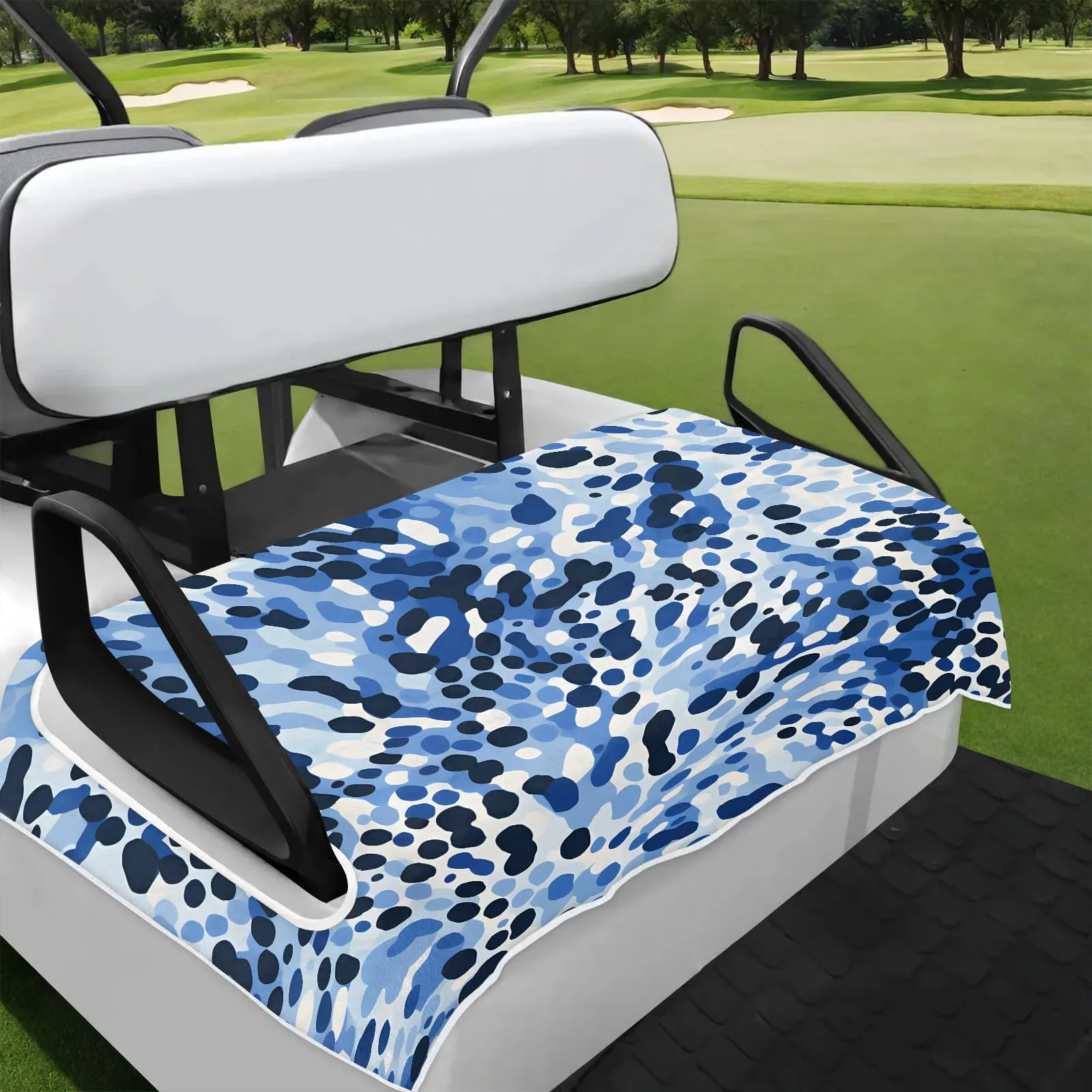 Tiveruda Golf Cart Seat Cover for Double Seats