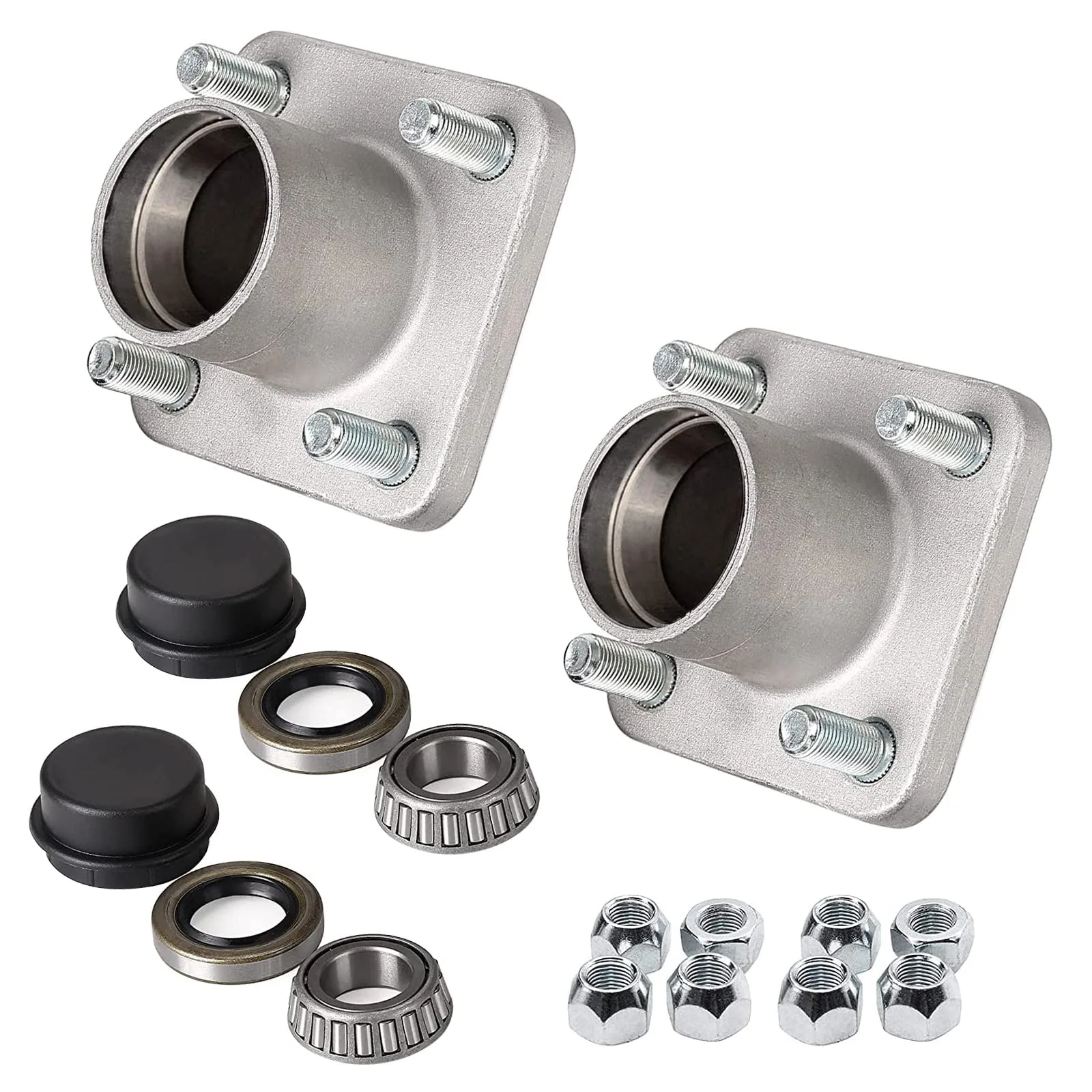 LEAPGOMAX Front Wheel Hub Assemblies for E-Z-G-O TXT/ST