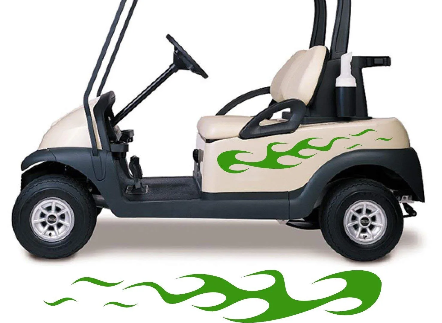 StickerChef Golf Cart Decals – Tribal Flame Graphics