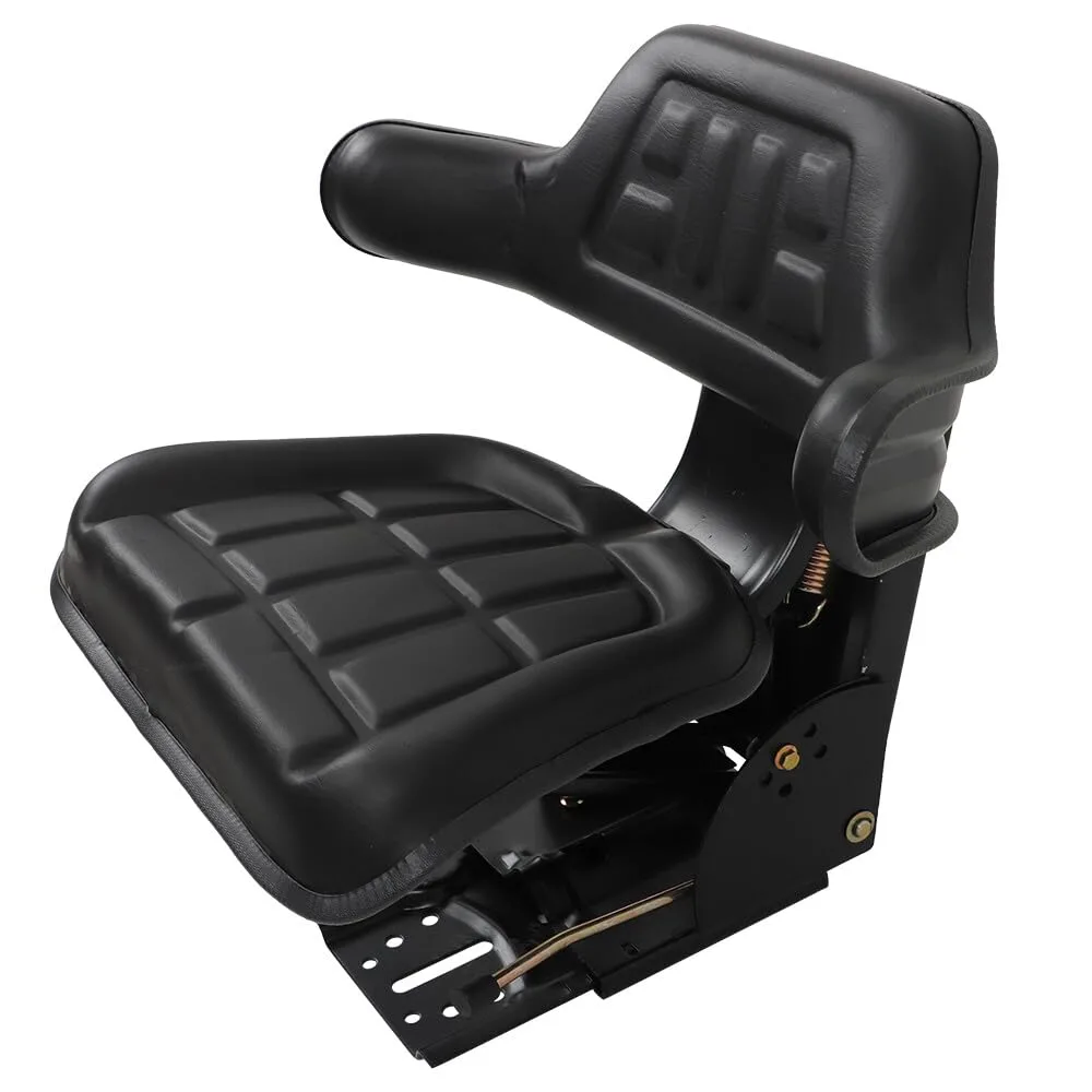 Black Air Suspension Seat with Armrest Mod-G33S-3555