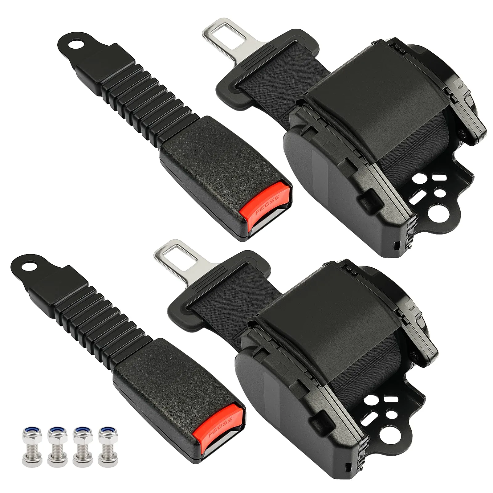DRIVE UP DU00326 Retractable Golf Cart Seat Belt
