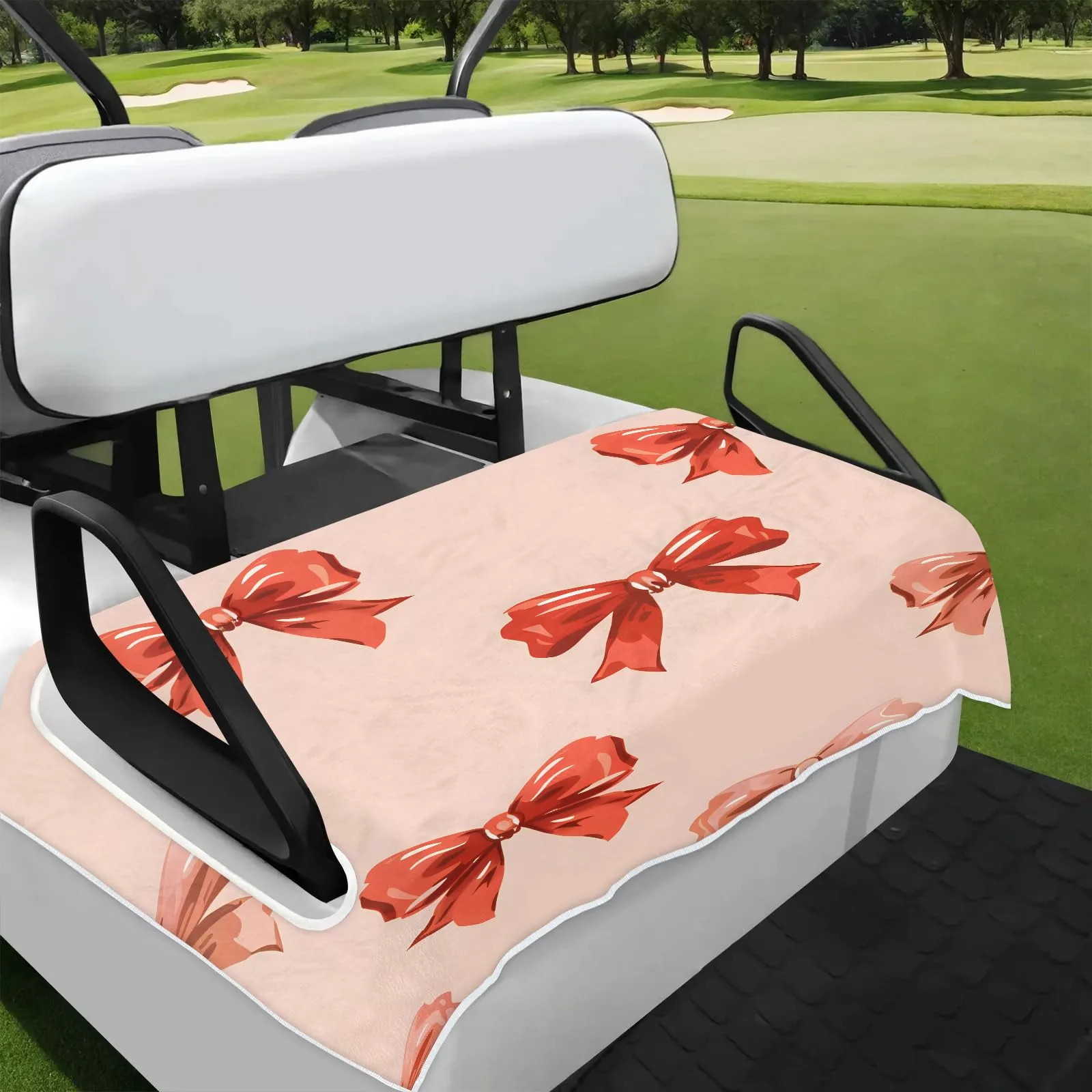 Tiveruda Golf Cart Seat Cover for Double Seats, 51 x 31 in