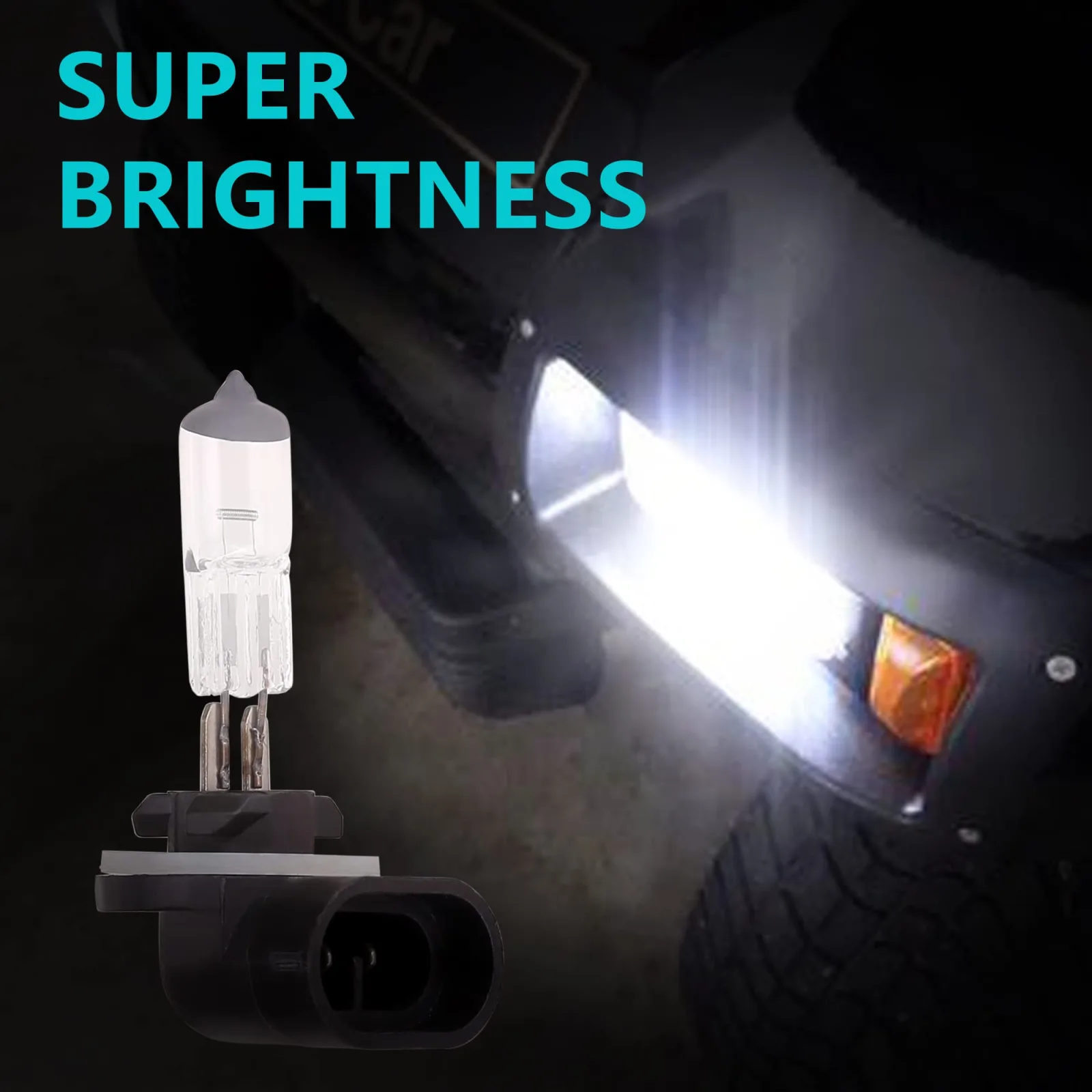 10L0L 37W Halogen Headlight Bulbs for Club Car & EZGO image 3