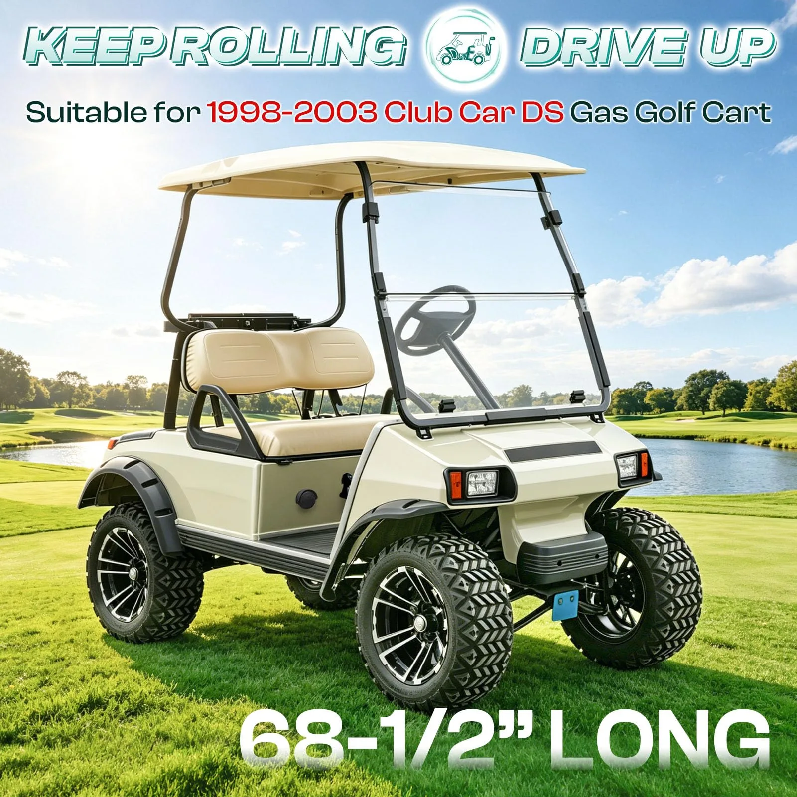 DRIVE UP Club Car DS Forward Reverse Shift Cable image 2