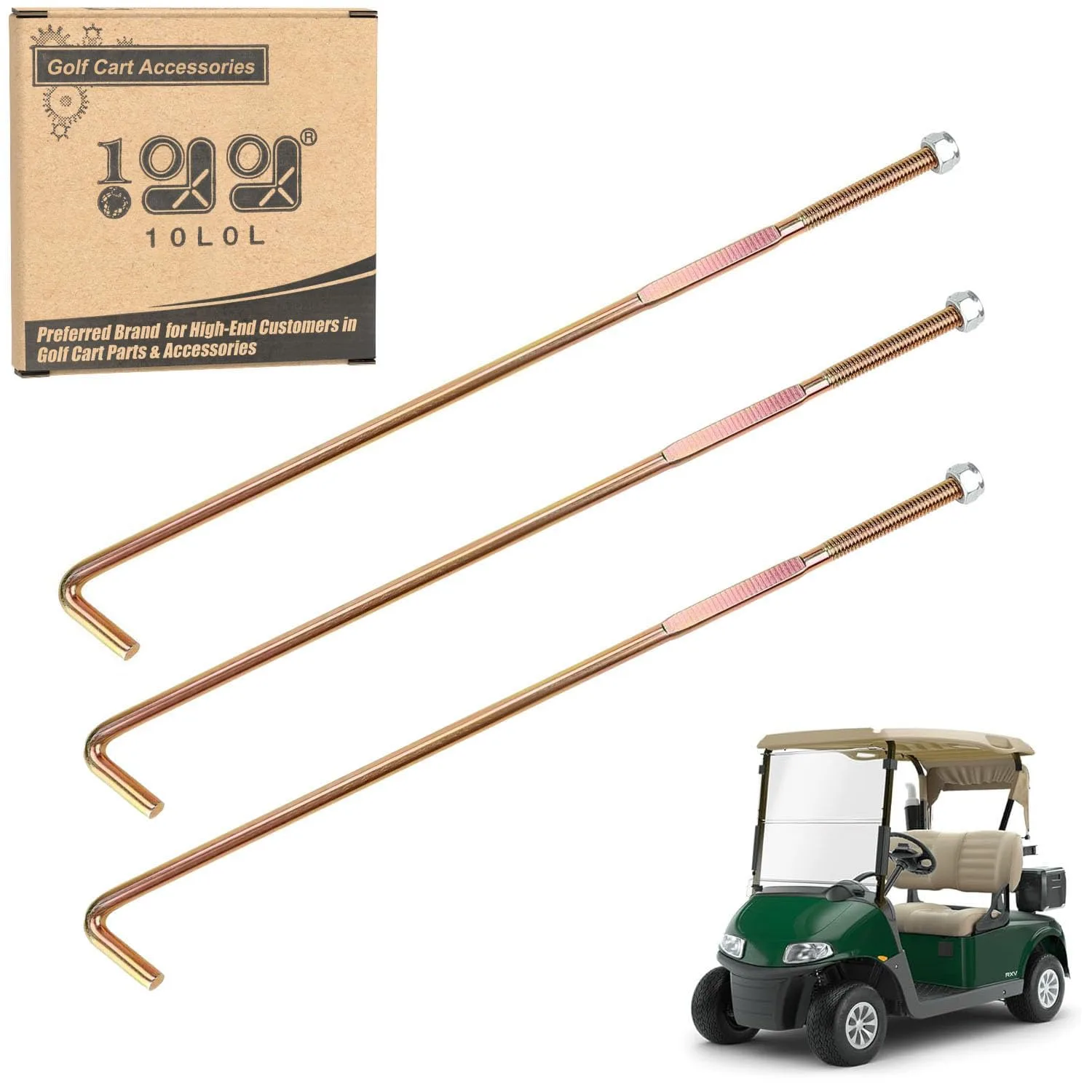 10L0L Battery Hold-Down Kit for E-Z-GO RXV 2008+