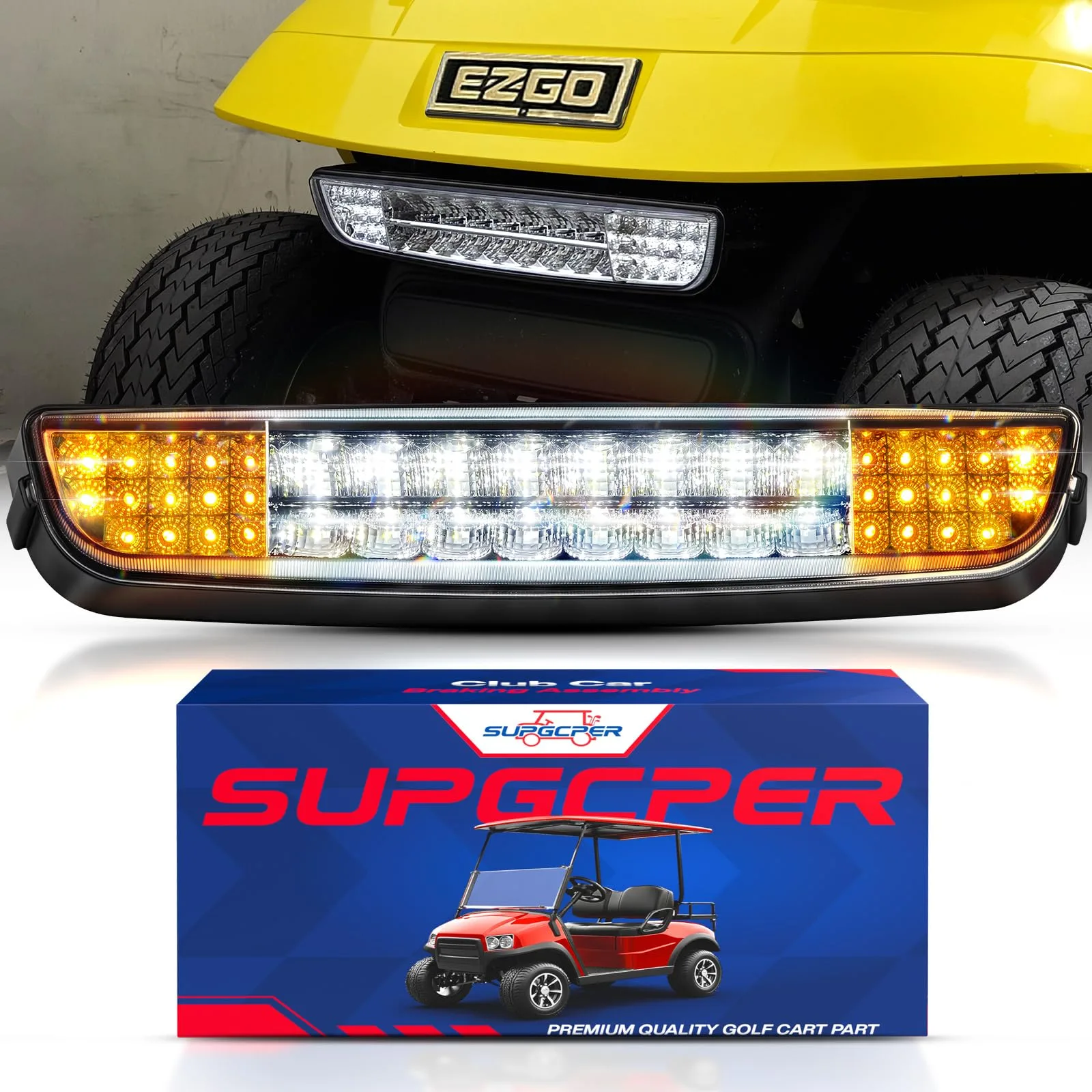 SUPGCPER LED Light Bar for E-Z-G-O TXT 1996-2013
