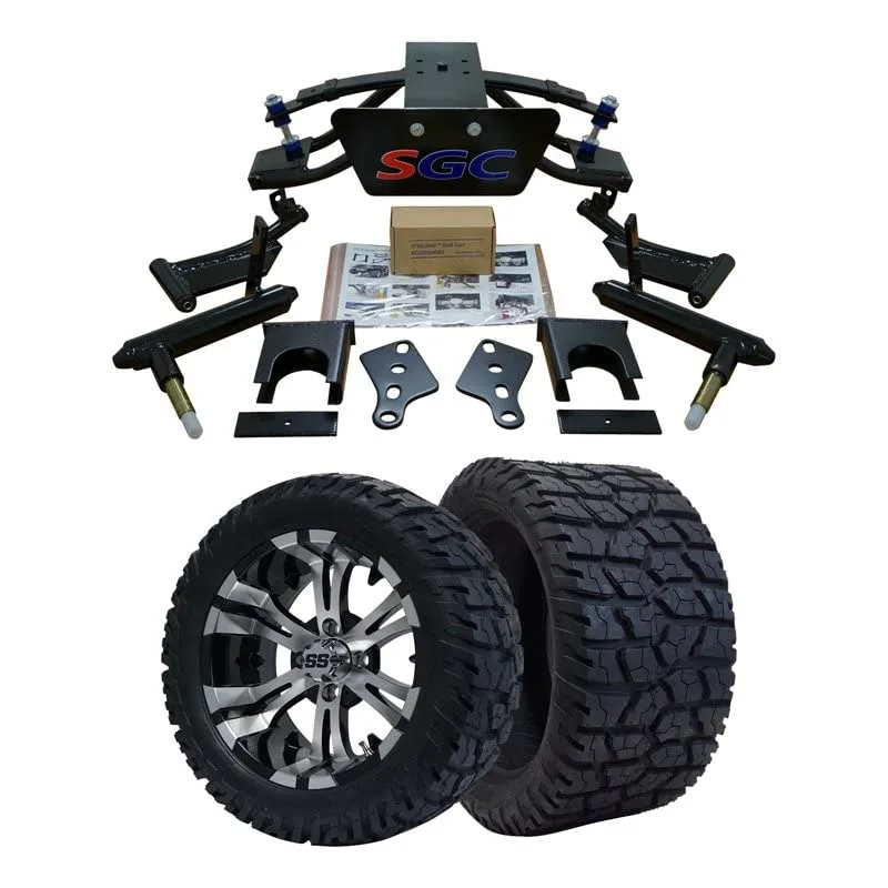 Club Car Precedent 4-Inch Lift Kit with Wheels and Tires