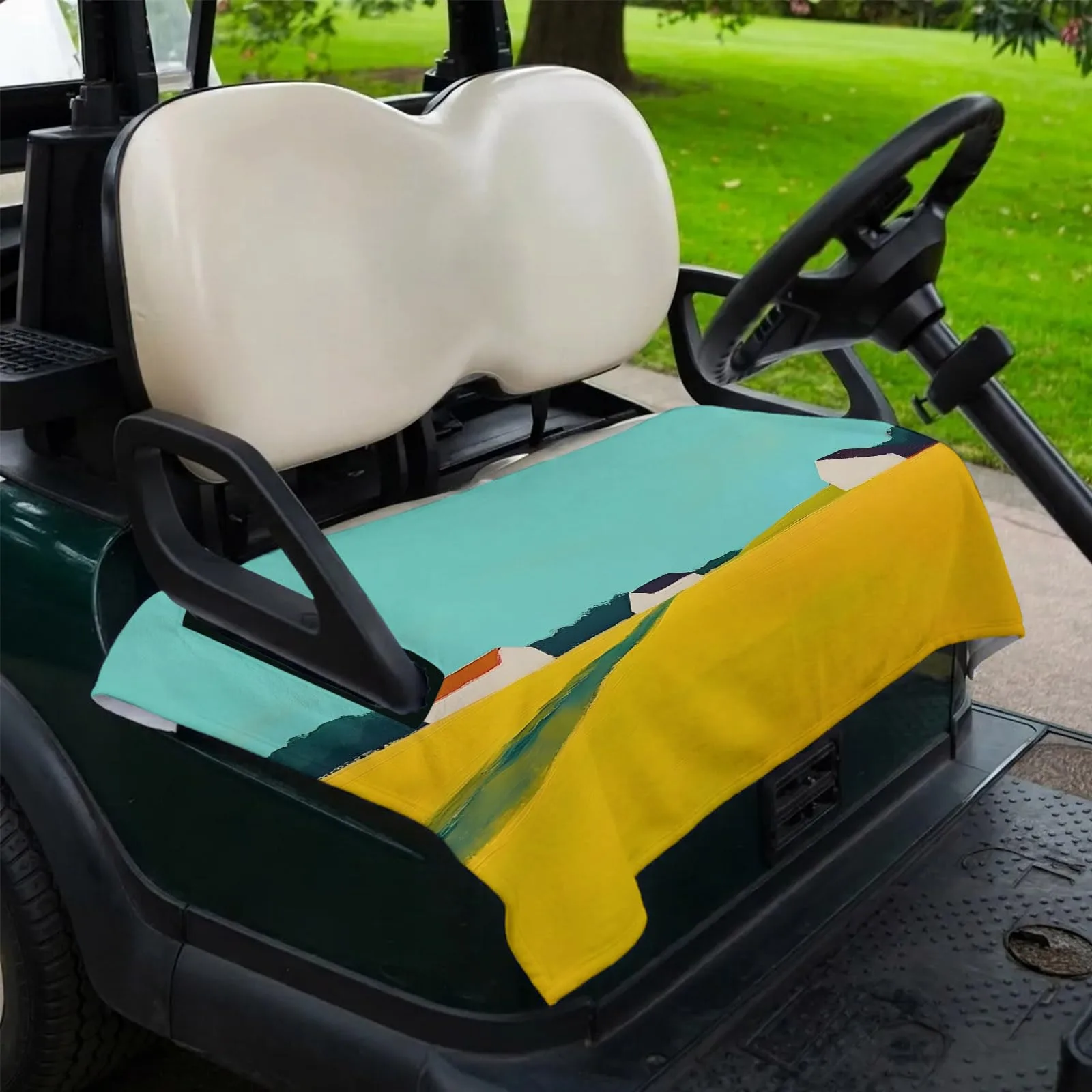 Trosturdspn Golf Cart Seat Cover 51 x 31-Inch
