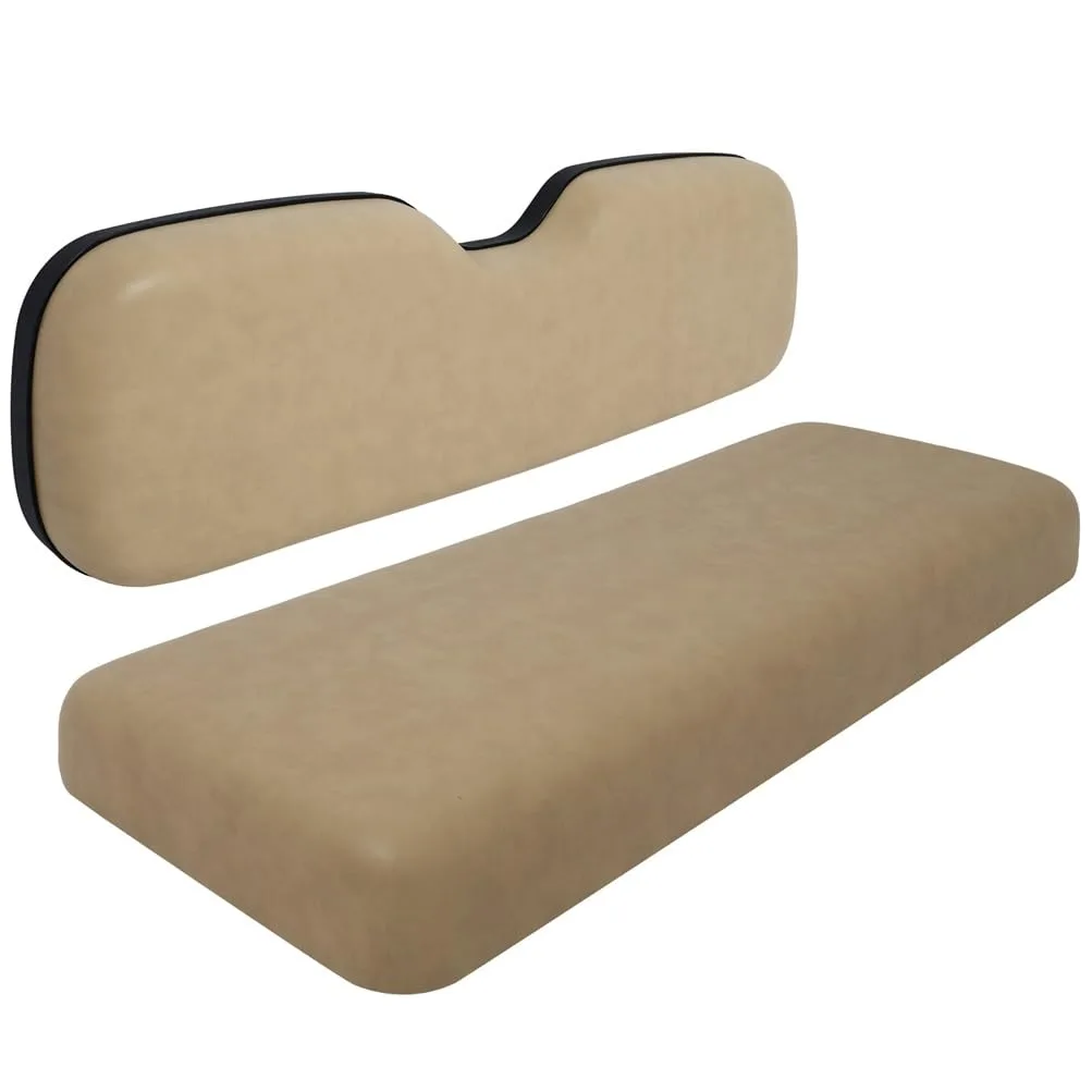 ILVGOLF Tan Rear Flip Golf Cart Seat Cushions