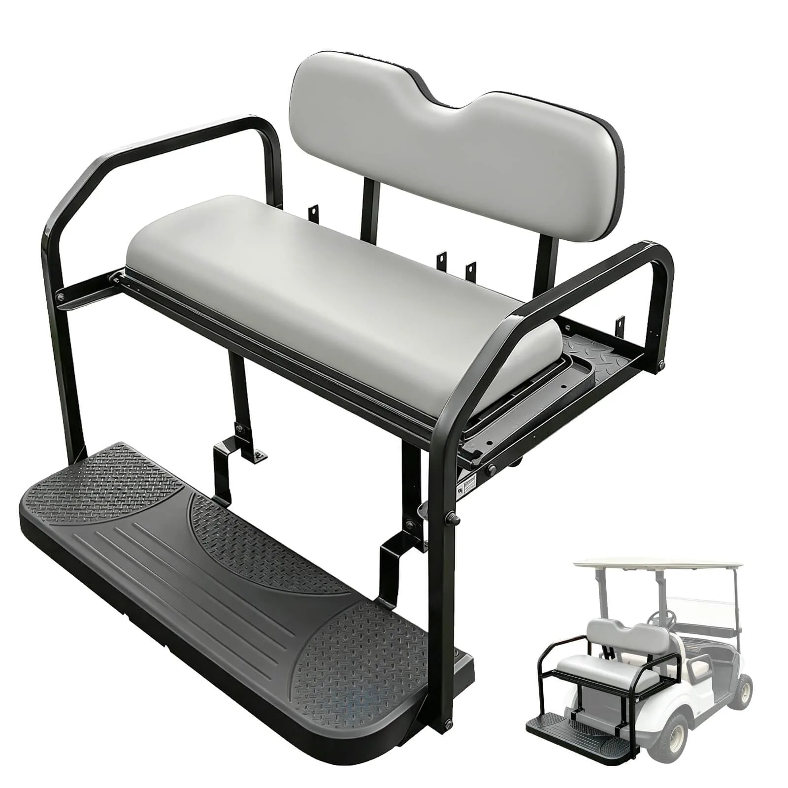 NOKINS Rear Seat Kit for Yamaha Drive2 G29-2 Gray