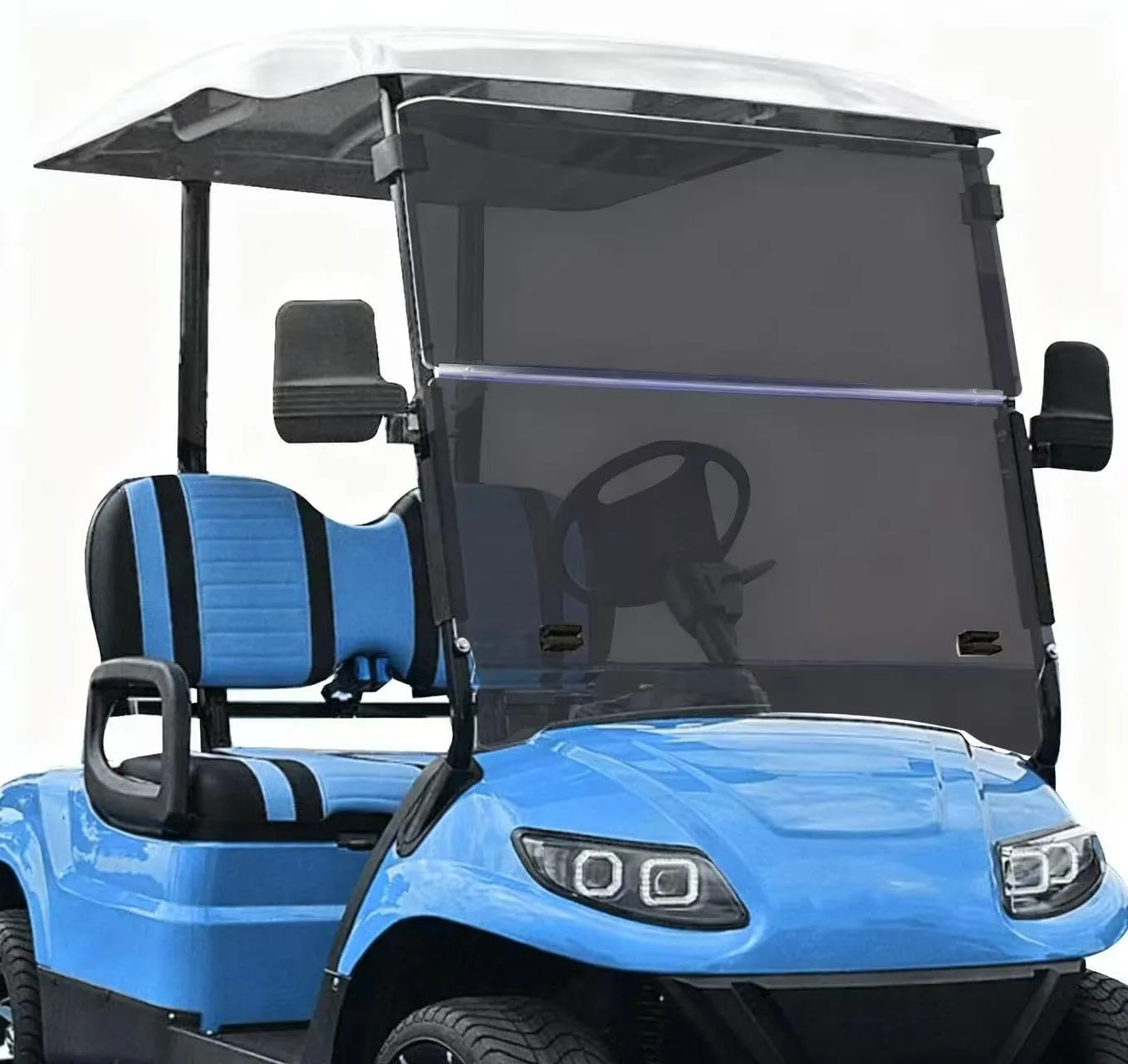DamyBoden Tinted Windshield for ICON I20-I60L Golf Carts