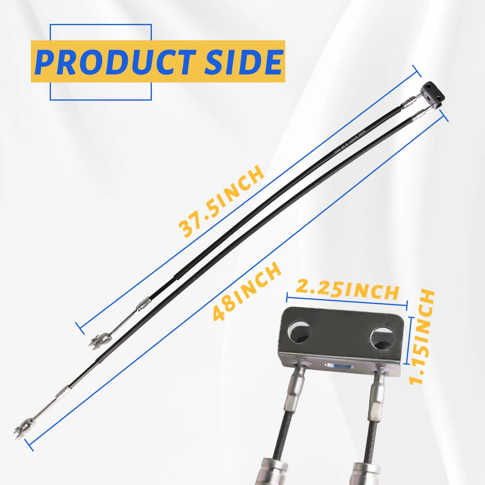 CLUBRALLY Brake Cable Set for E-Z-GO TXT 1994-2008 image 3