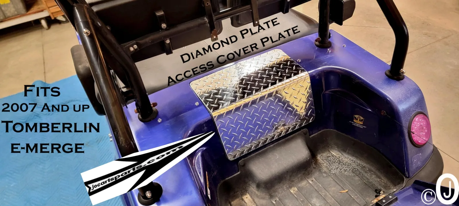 Tomberlin E-Merge Access Panel Cover by J & O Carts Parts image 2