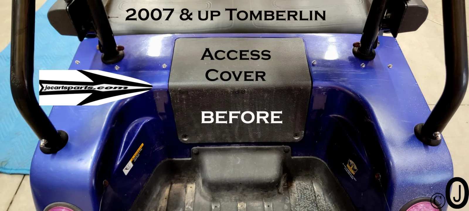 Tomberlin E-Merge Access Panel Cover by J & O Carts Parts image 3