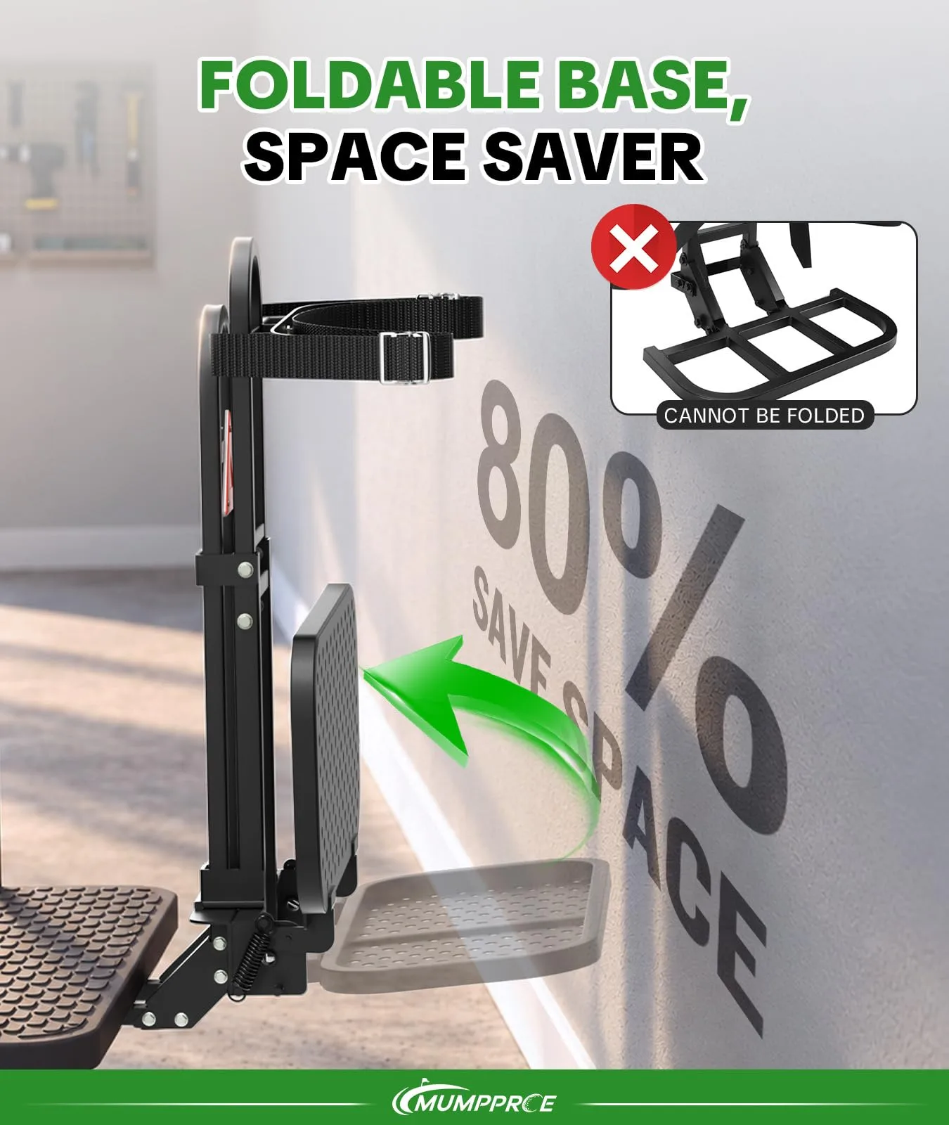 MUMPPRCE Golf Cart Bag Holder and Grab Bar Combo image 4