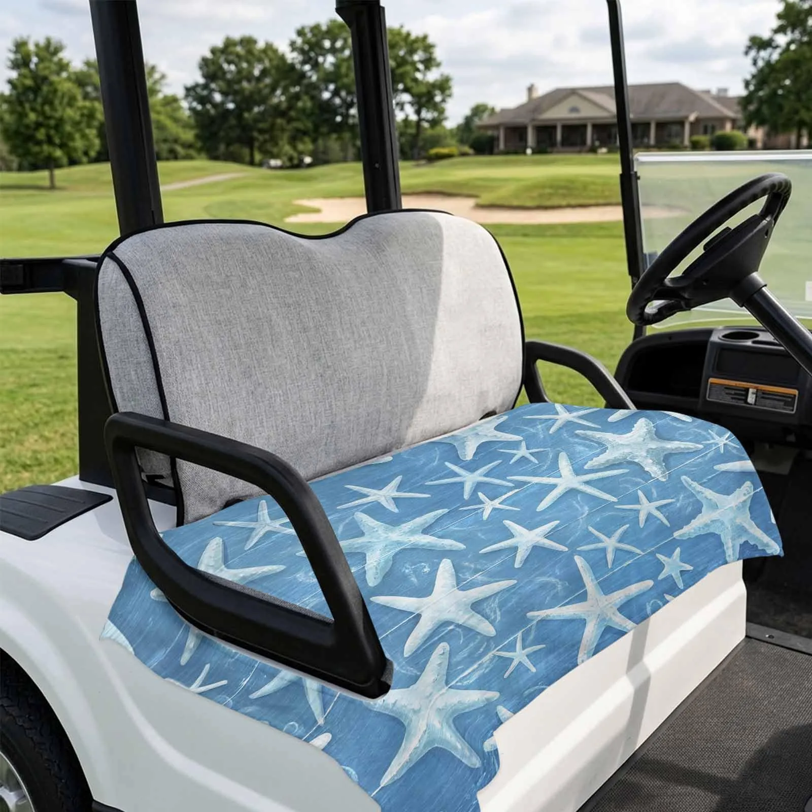 DecorLovee 51x31 Golf Cart Seat Cover for 2-Seater Models image 4