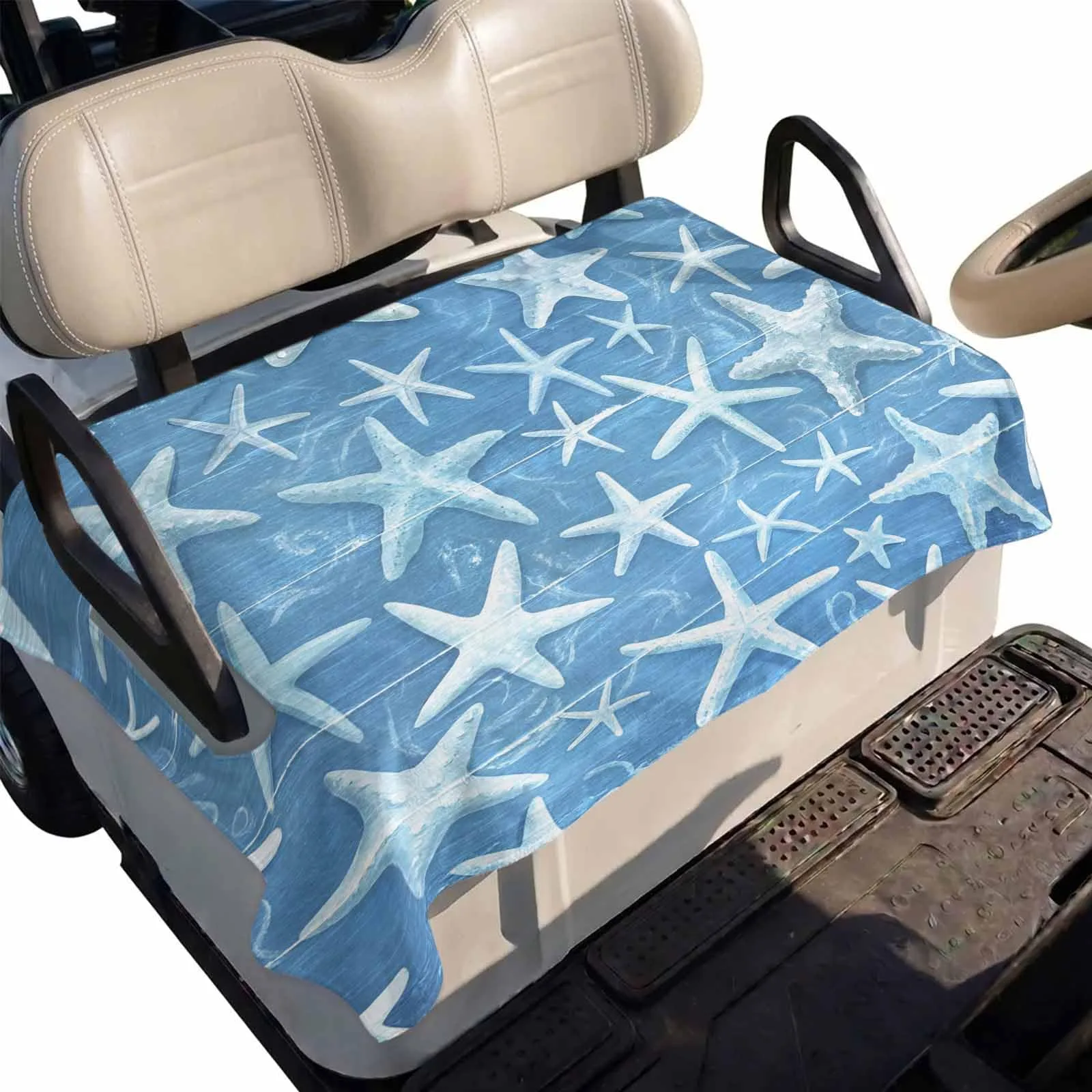 DecorLovee 51x31 Golf Cart Seat Cover for 2-Seater Models