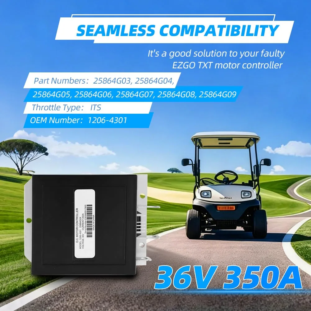 SWCTLCAG 36V 350A Speed Controller for E-Z-GO image 4