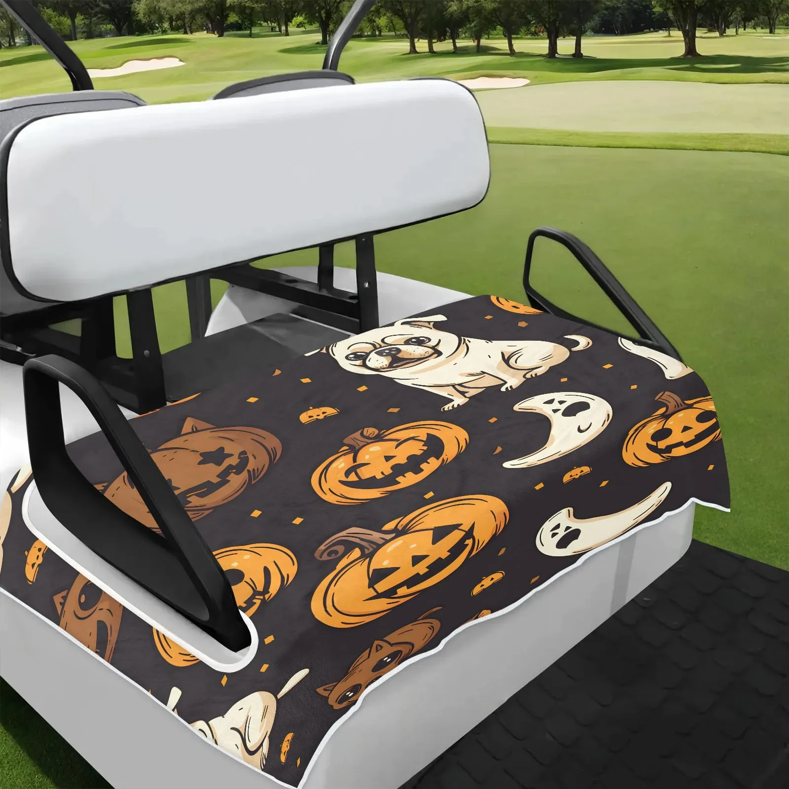 Tiveruda Golf Cart Seat Cover for Double Seats