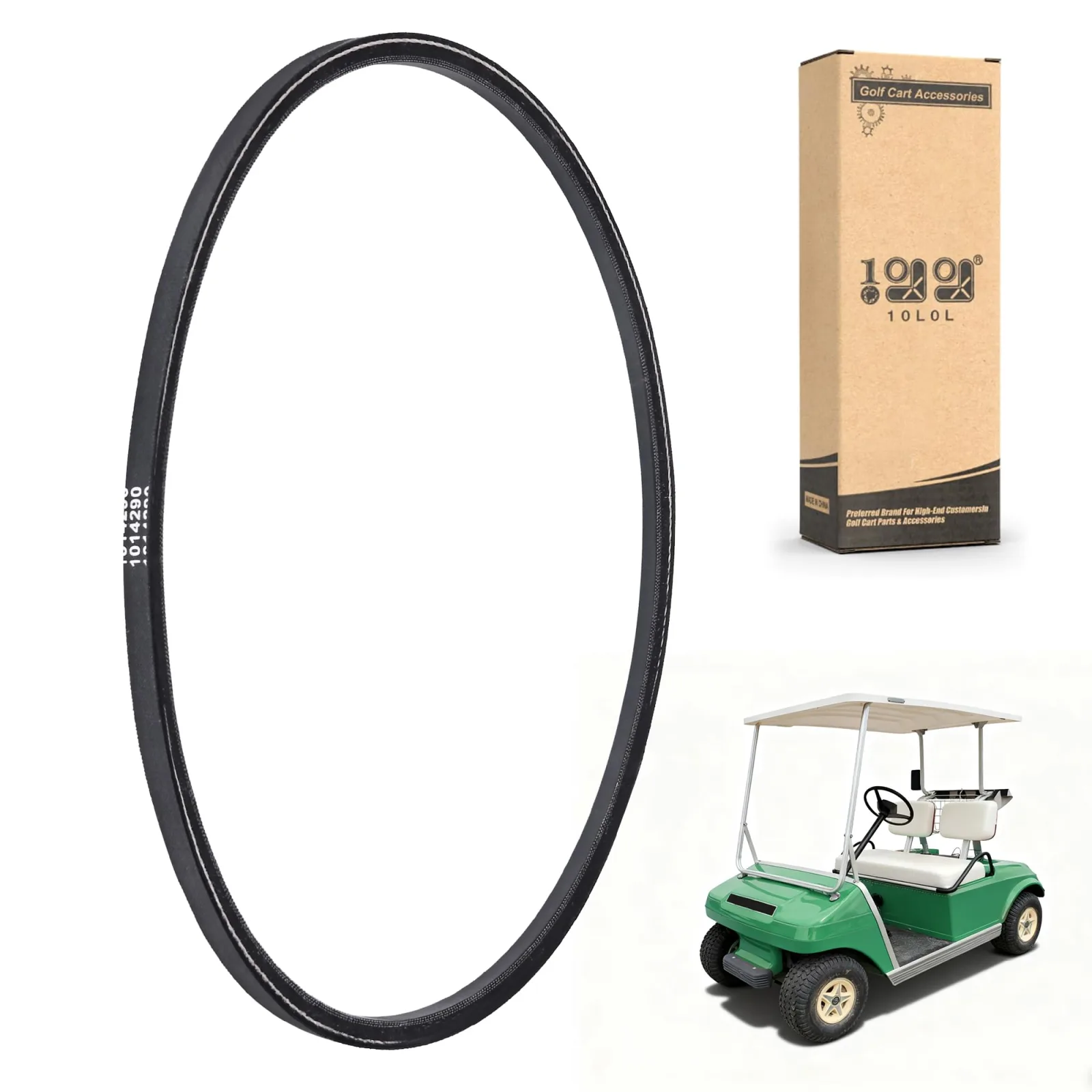 10L0L Starter Generator Belt for Club Car DS Gas Models
