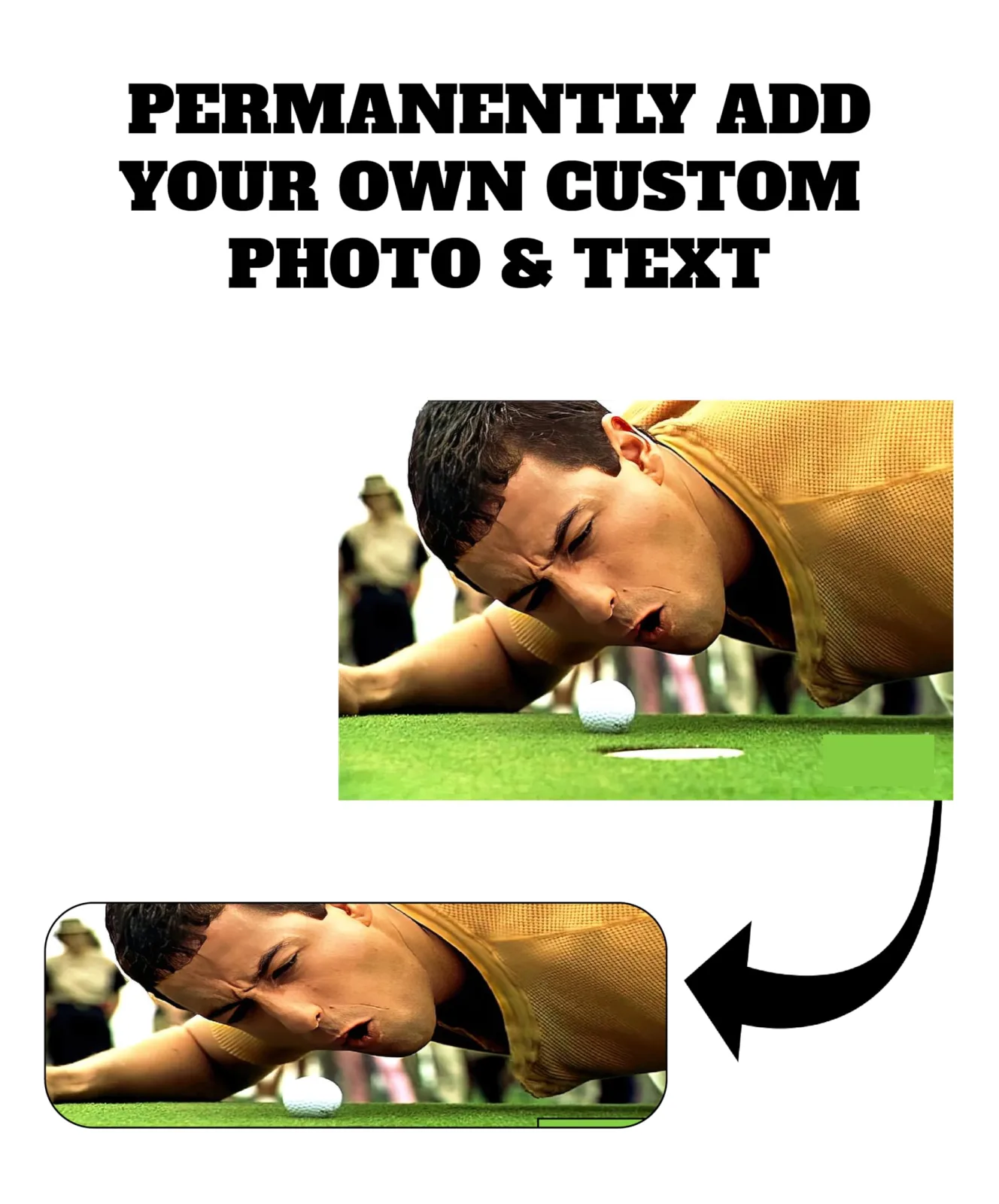 Custom E-Z-GO Golf Cart Front Name Plate | Kustom Cycle Parts image 2