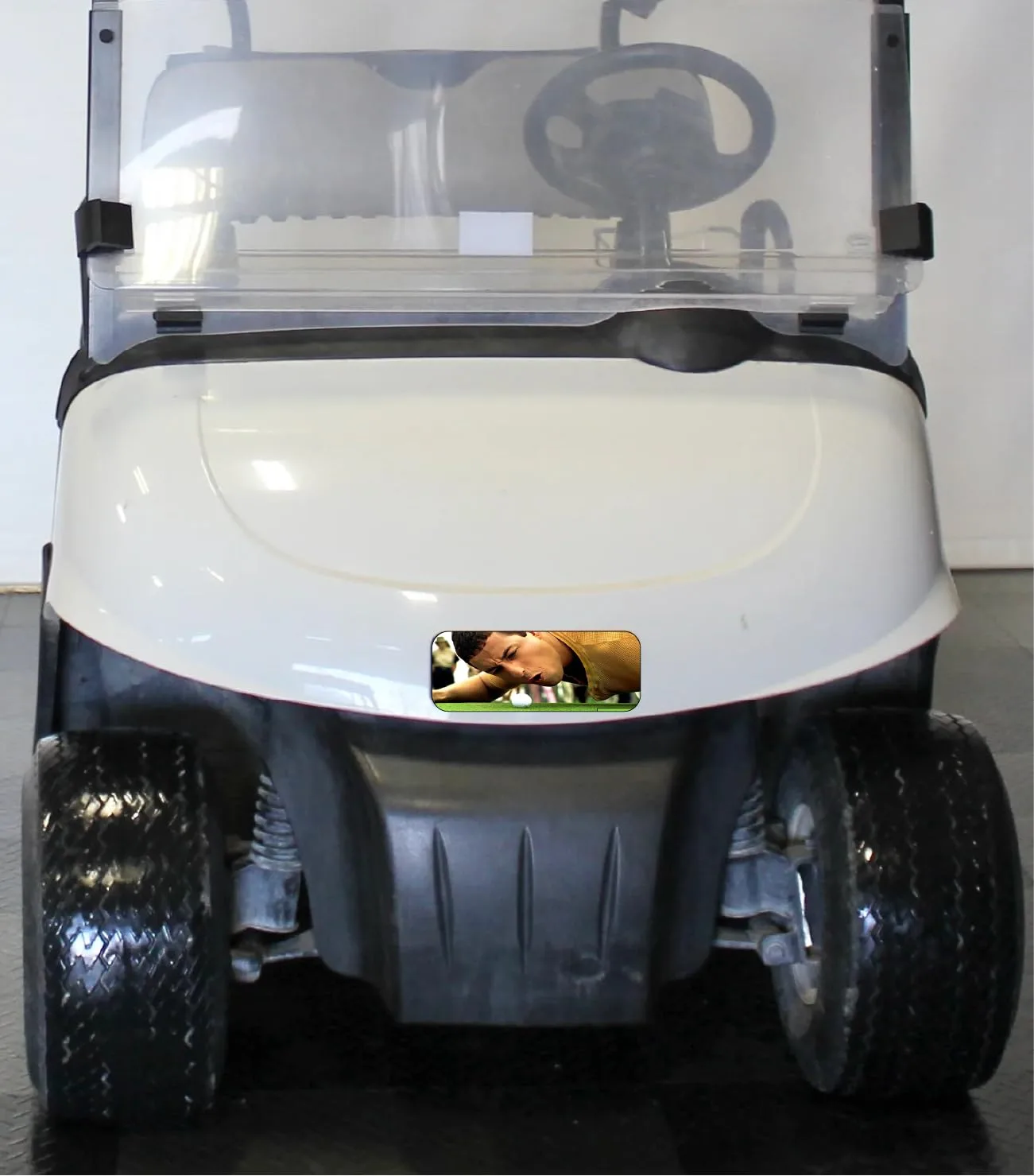 Custom E-Z-GO Golf Cart Front Name Plate | Kustom Cycle Parts