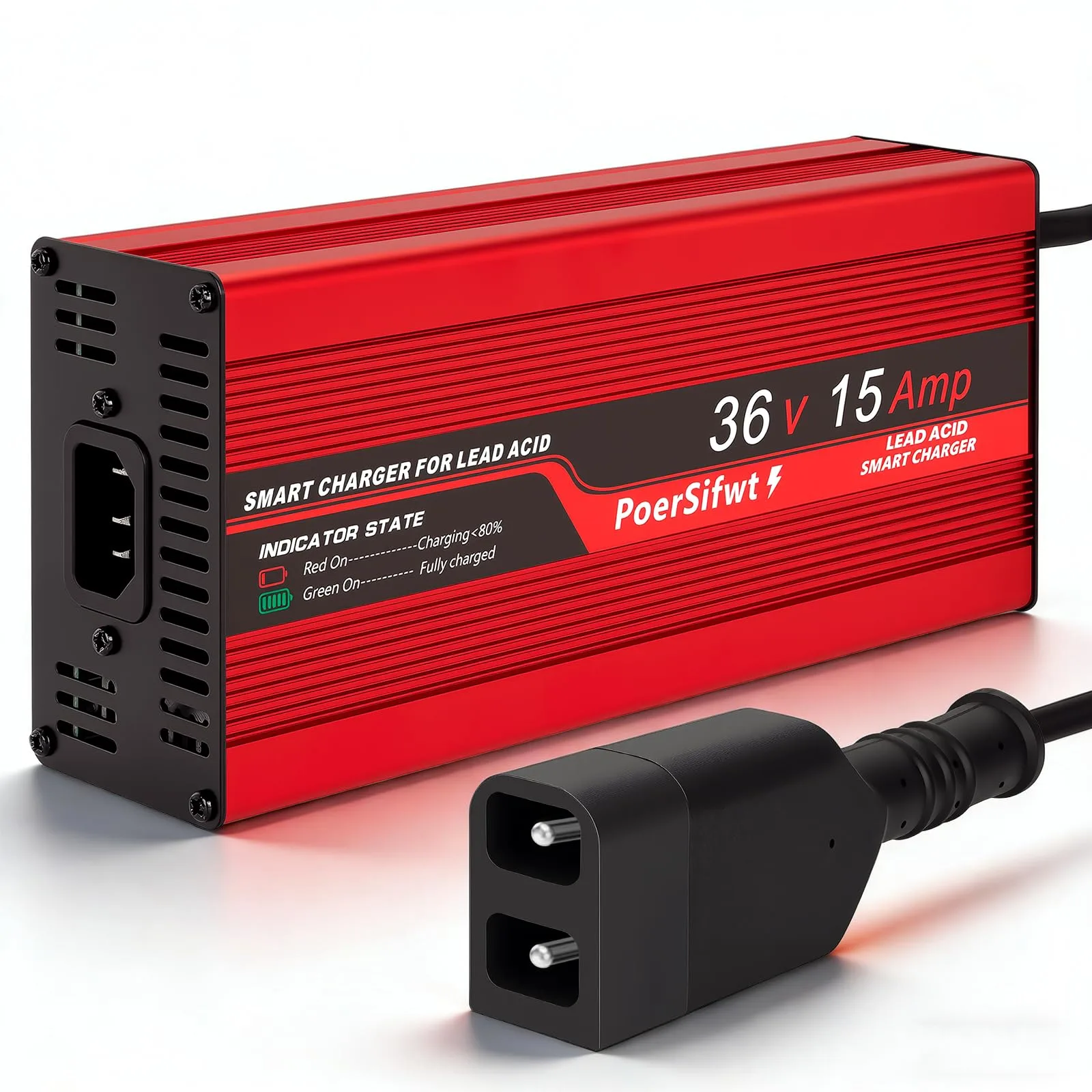 PoerSifwt 36V 15A Charger for E-Z-GO TXT Golf Carts