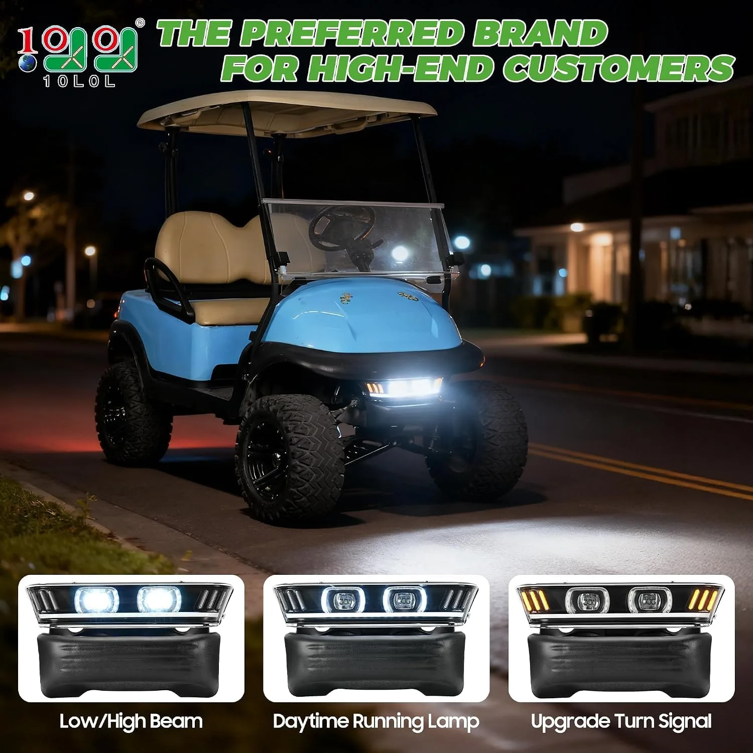 10L0L Light Kit for Club Car Precedent 2004-2019 image 2
