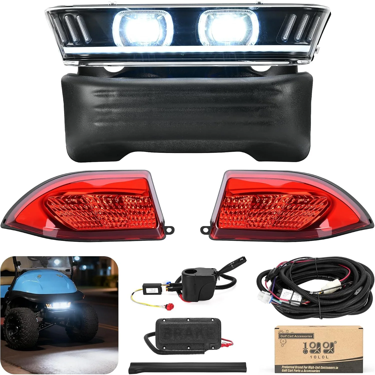10L0L Light Kit for Club Car Precedent 2004-2019