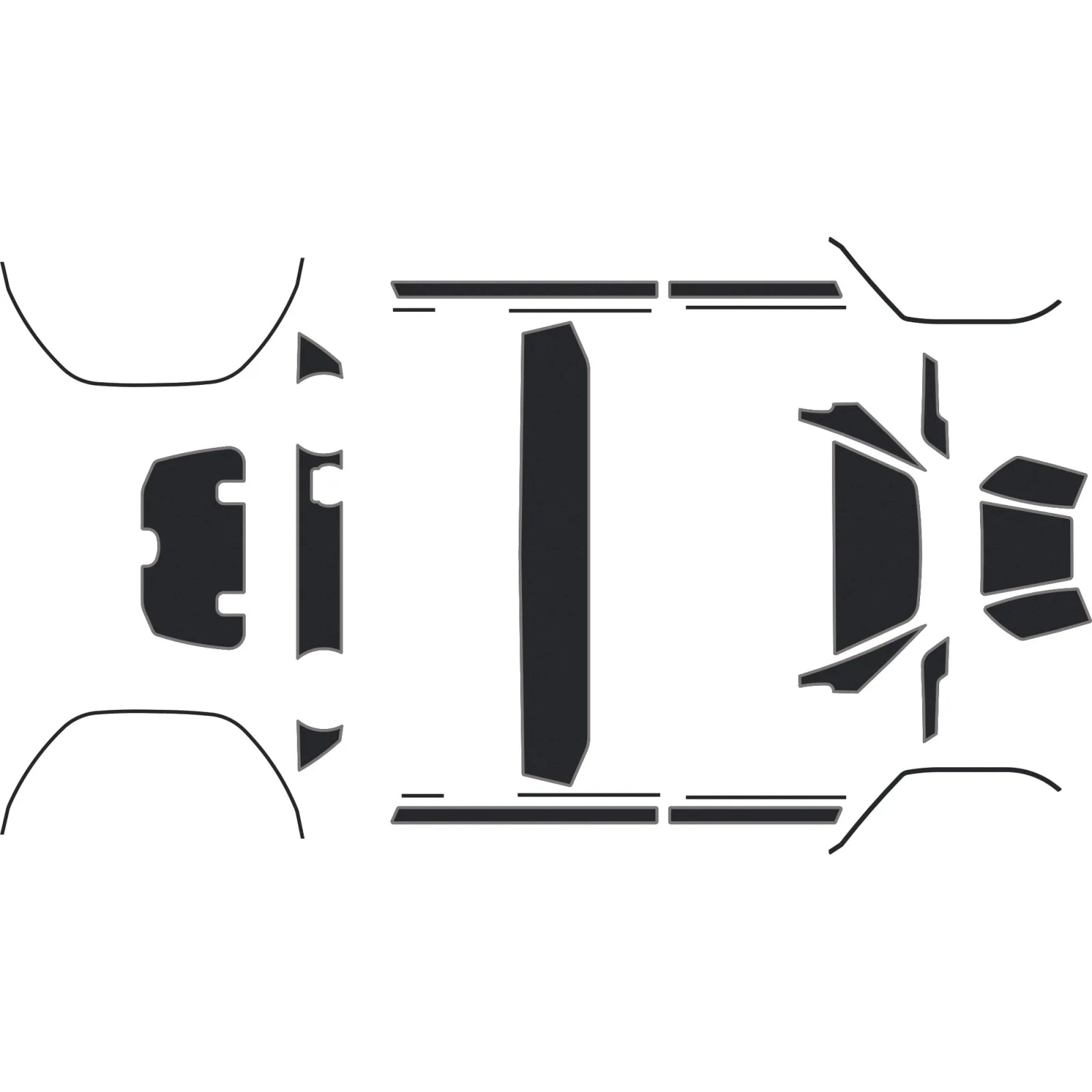 SC Mudz SeaDek Trim Pieces for Icon Epic E40FX