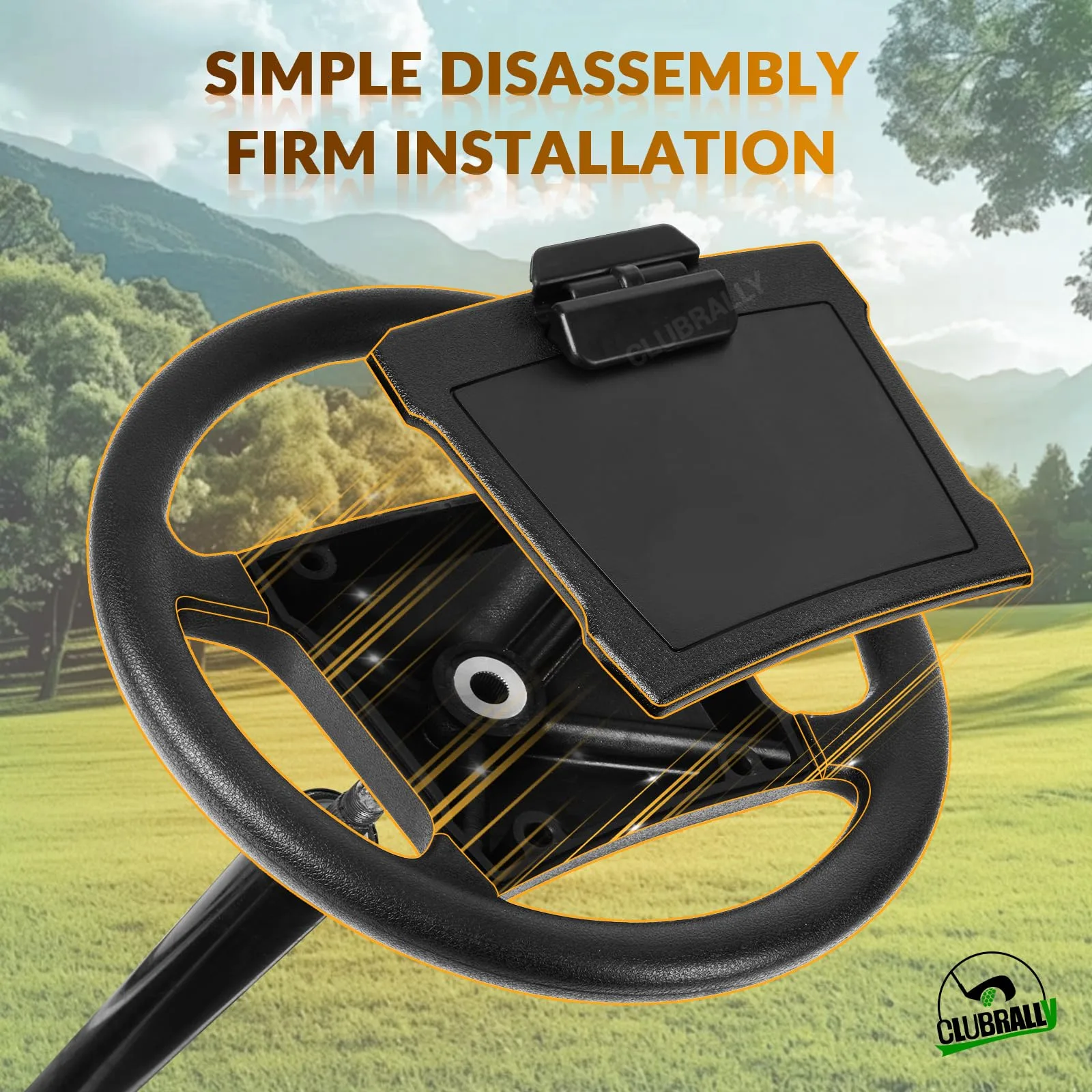 CLUBRALLY Steering Wheel for Club Car DS – XD-FXP-0006 image 4