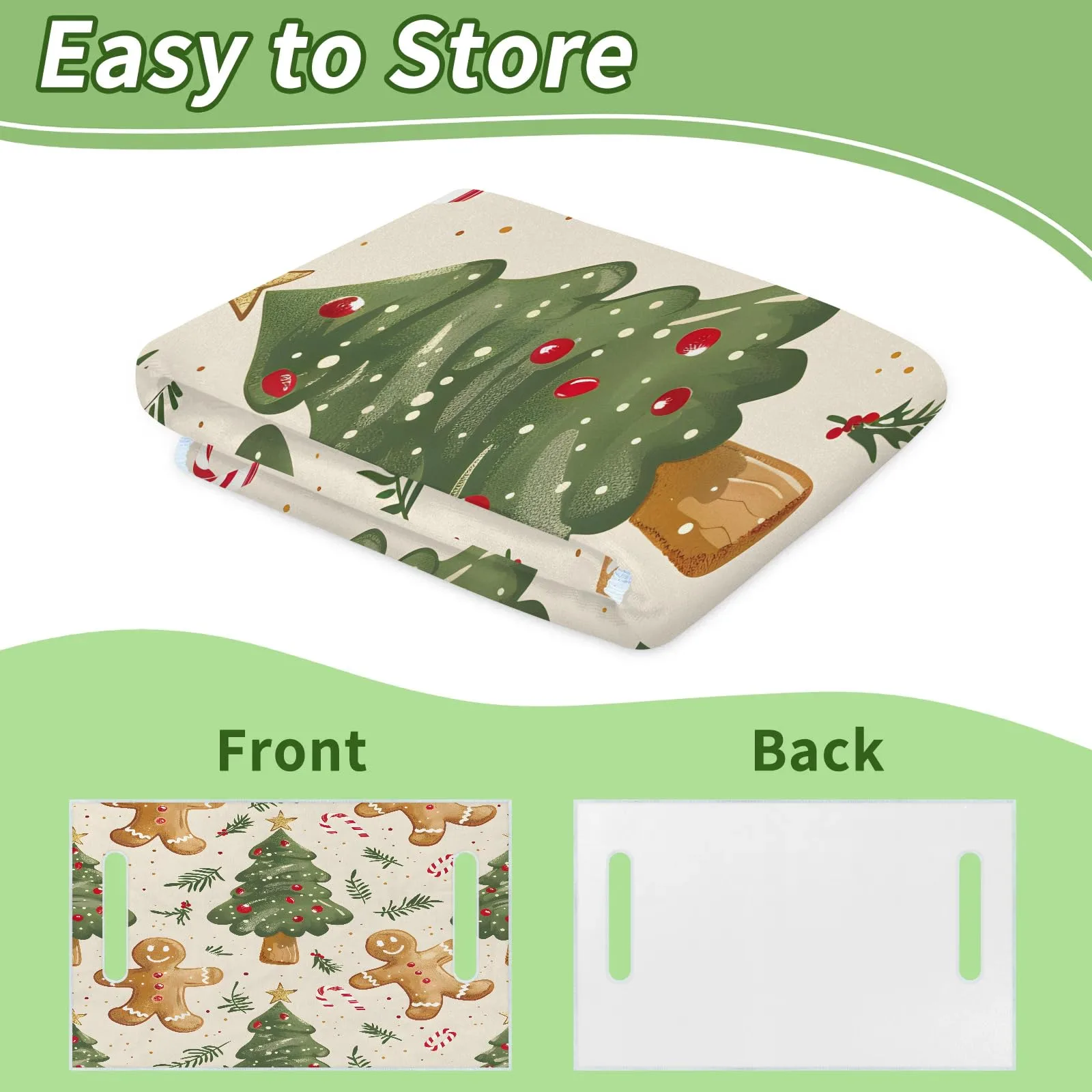 Tiveruda 51 x 31 in Universal 2-Person Golf Cart Seat Cover - Polyester image 4